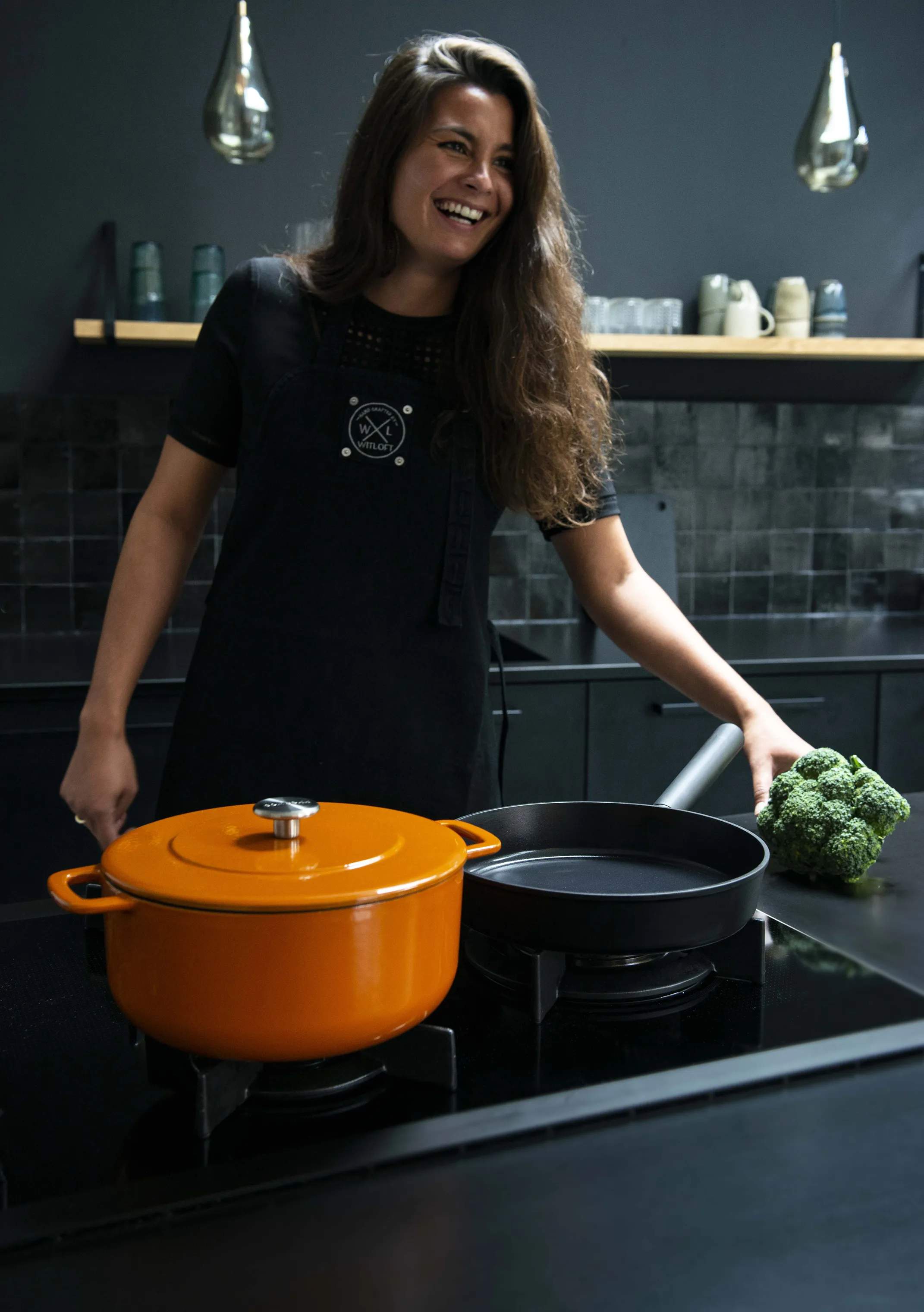 Combekk Gryder Sous-Chef Gryde i orange, 24 cm, 5