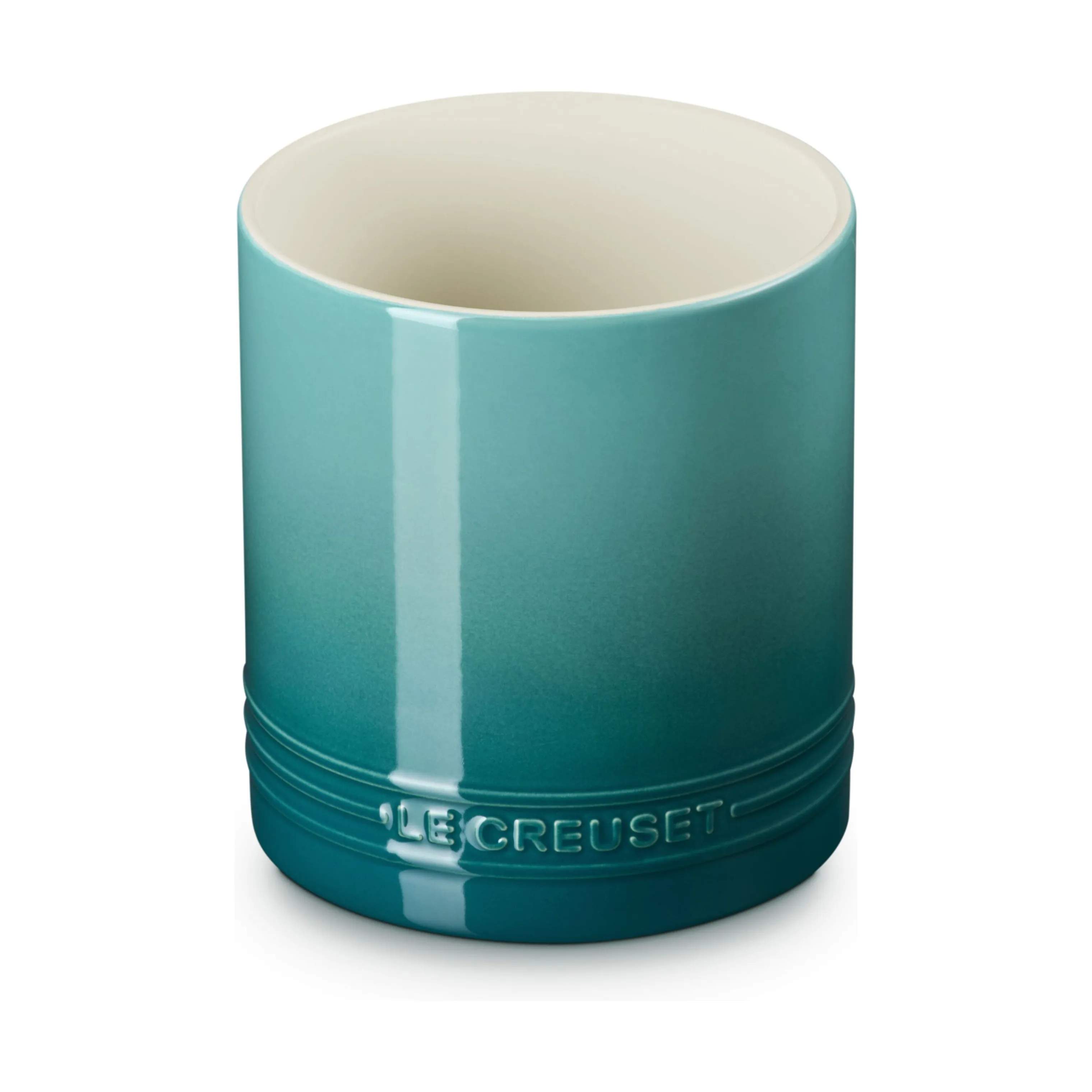 Le Creuset Krukker til køkkenredskaber Signature Redskabskrukke i Bleu Riviera, 1