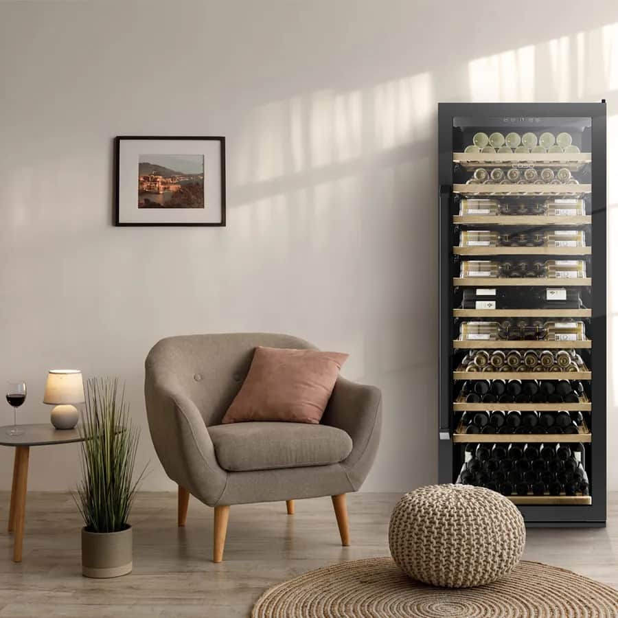 Caso Vinkøleskabe Winesafe Vinkøleskab i Sort, 3