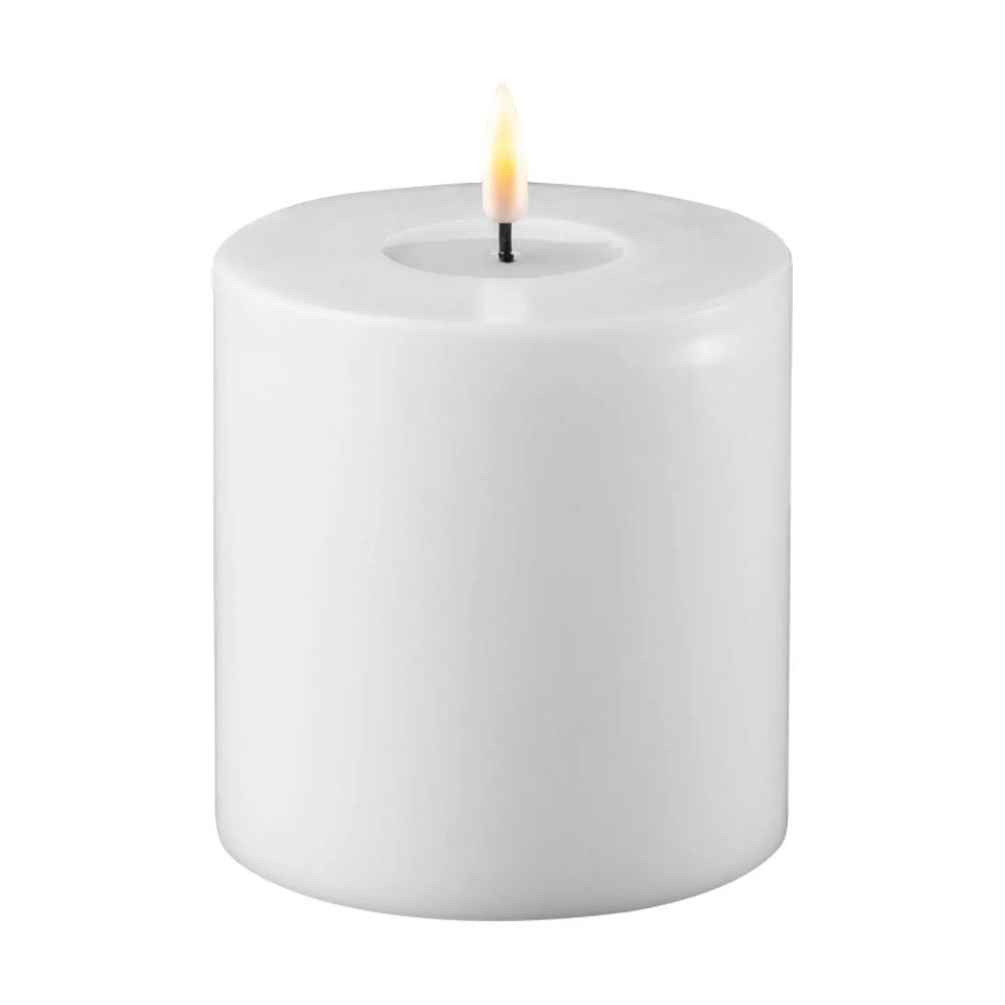 Deluxe Homeart Ensemble De Bougies Chauffe-plat LED Sans