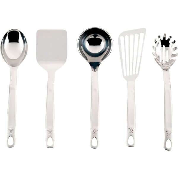 Hestan Grydeskesæt Provisions Redskabssæt - 5 dele i Rustfrit stål, 1