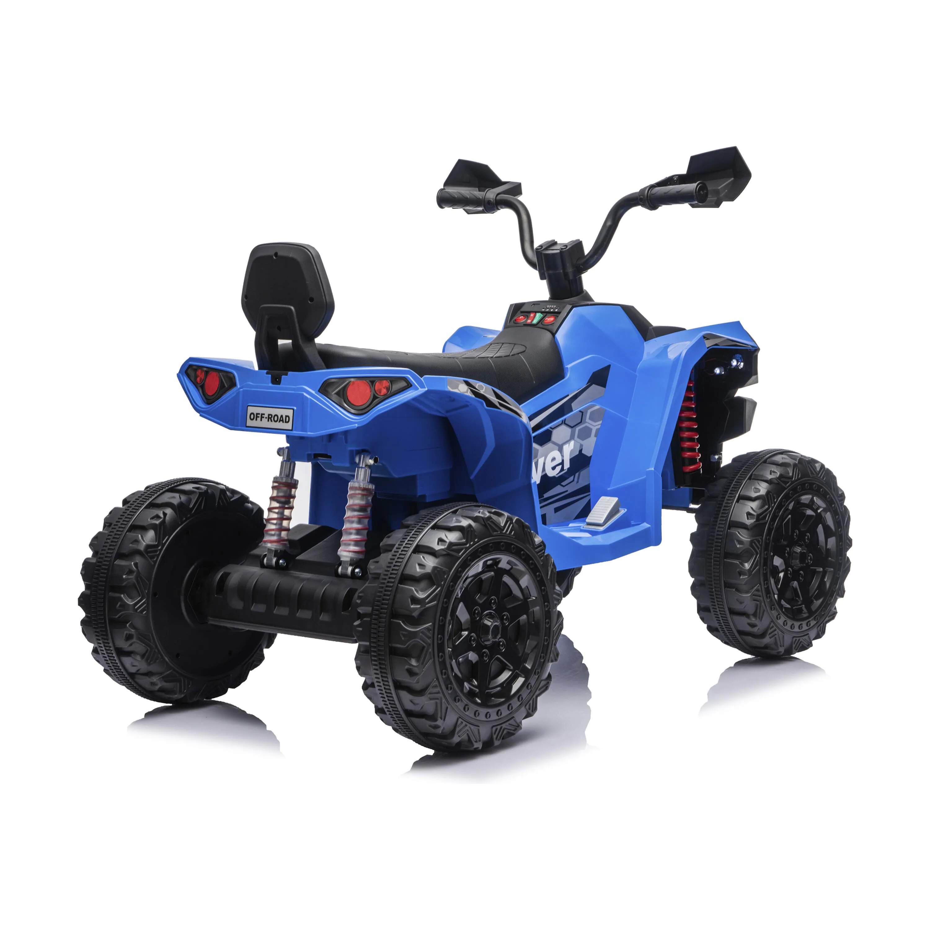 NORDIC PLAY Speed El-biler til børn Elektrisk Bil - ATV i Blå, 5