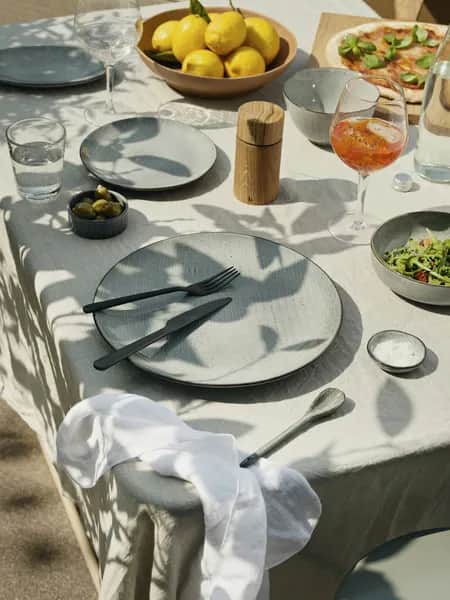 Broste Copenhagen Middagstallerkener Nordic Sea Middagstallerken i 26 cm, 3