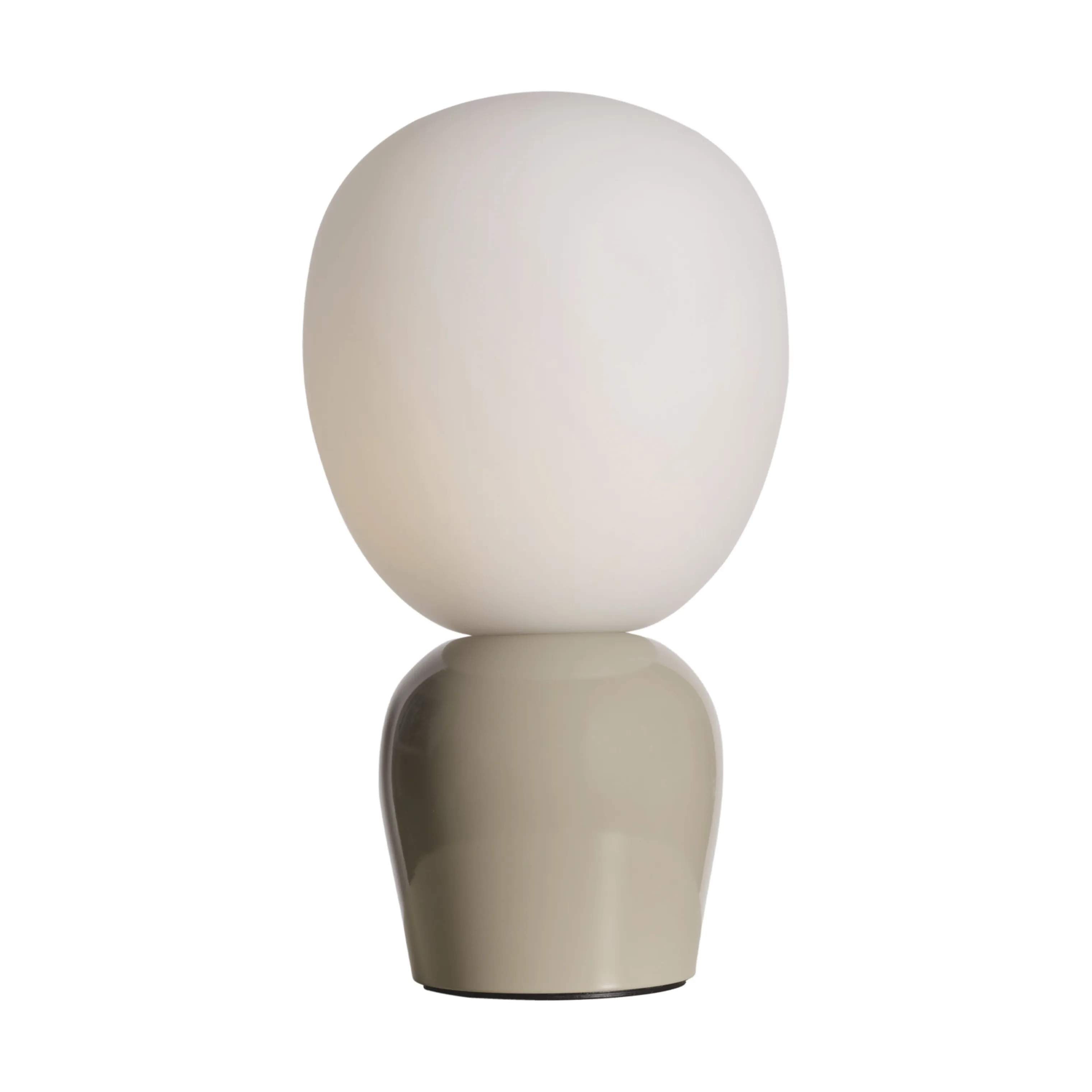 Belid Bordlamper Buddy Bordlampe i Soft grå/Opal glas, 1