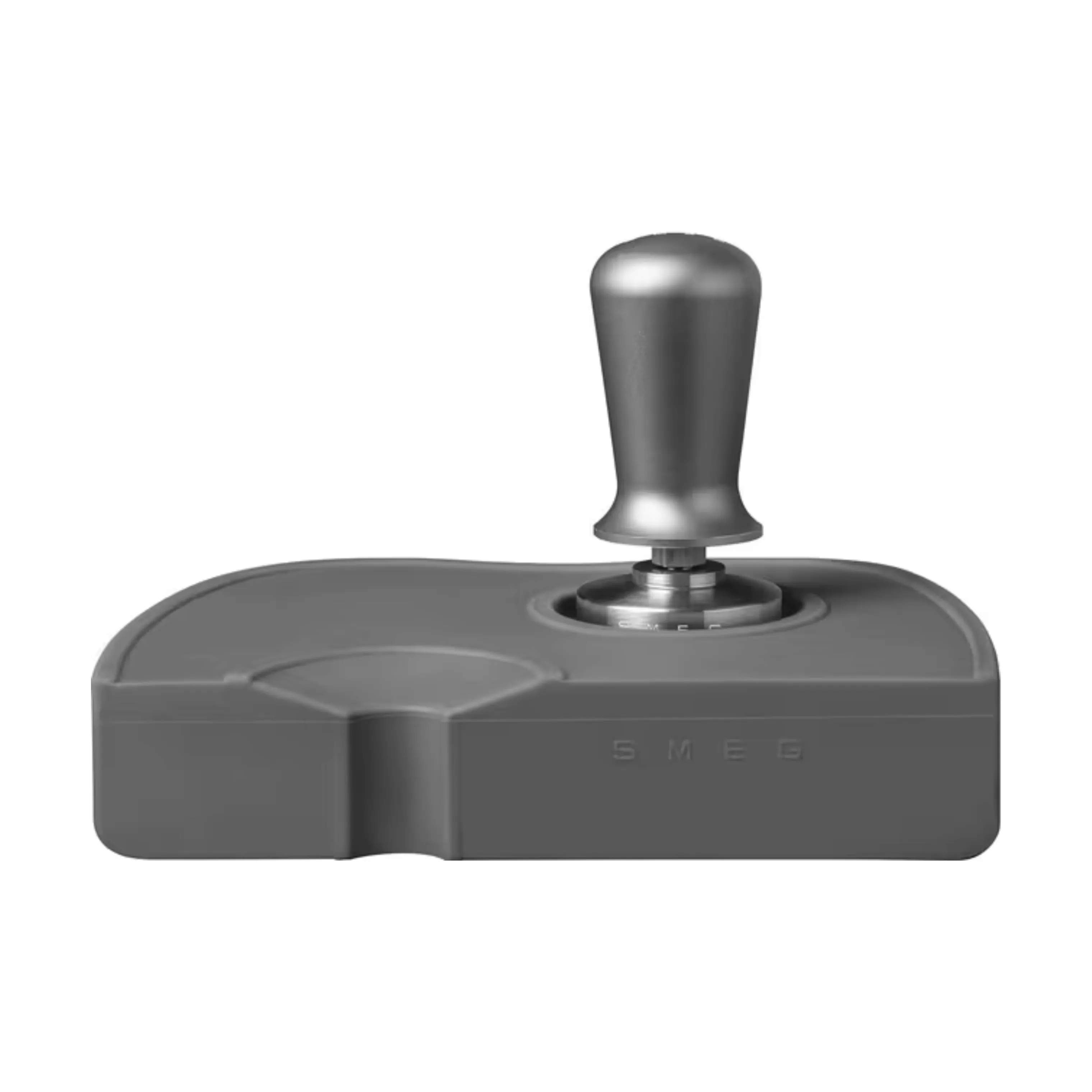 Kaffetamper ECTS01, grå/stål, large