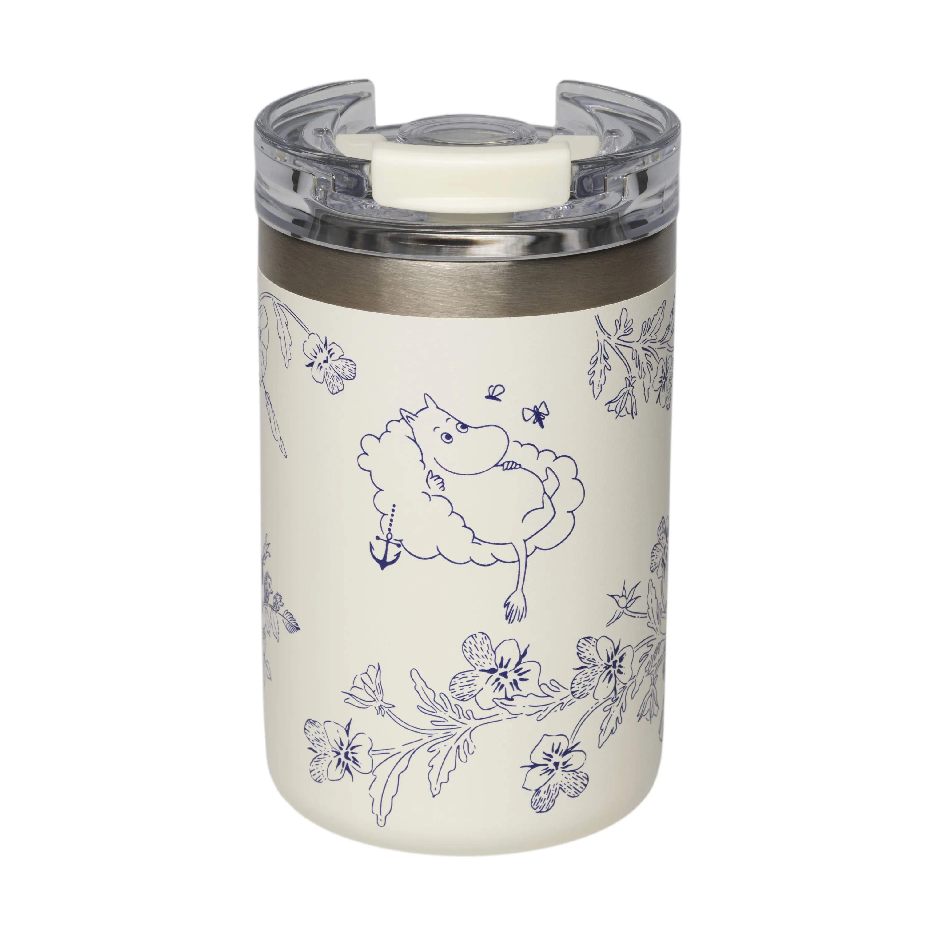 Moomin Arabia Termoflasker Haru Termokrus i Hvid/blå, 1