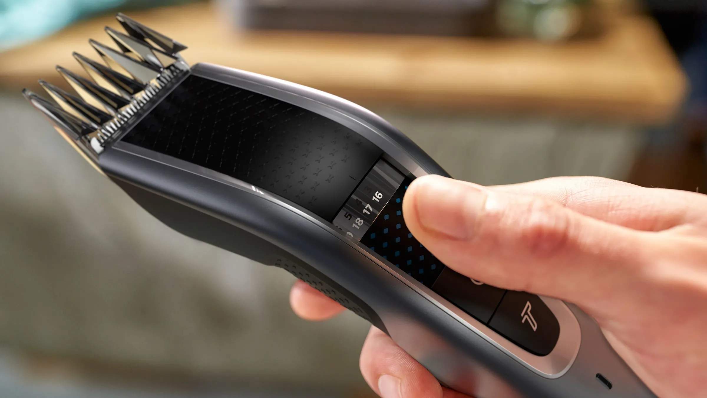 Philips Hårtrimmere Hårklipper HC5630/15 i Grå/sort, 2