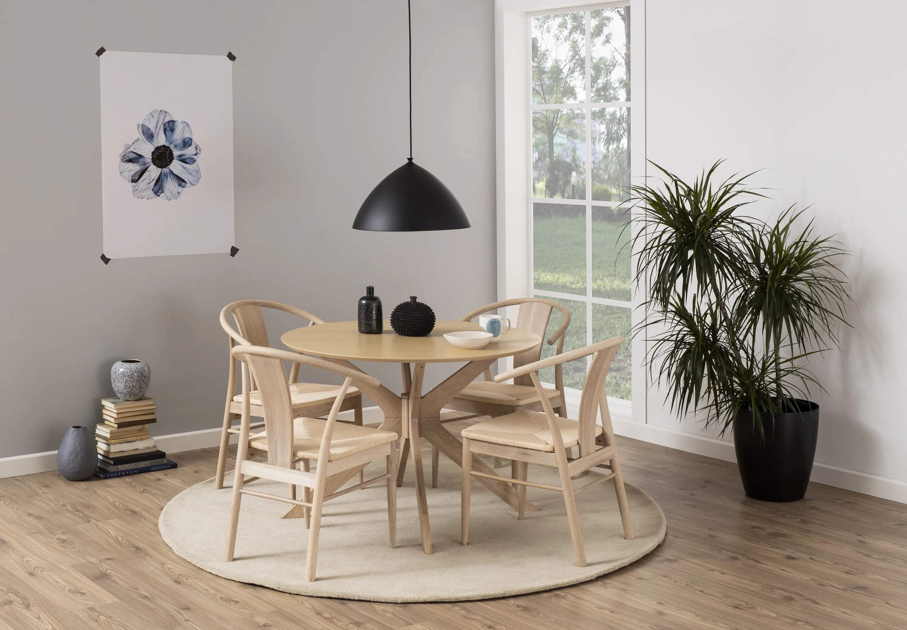 CASA Living Spiseborde Duncan Spisebord i Natur, 2