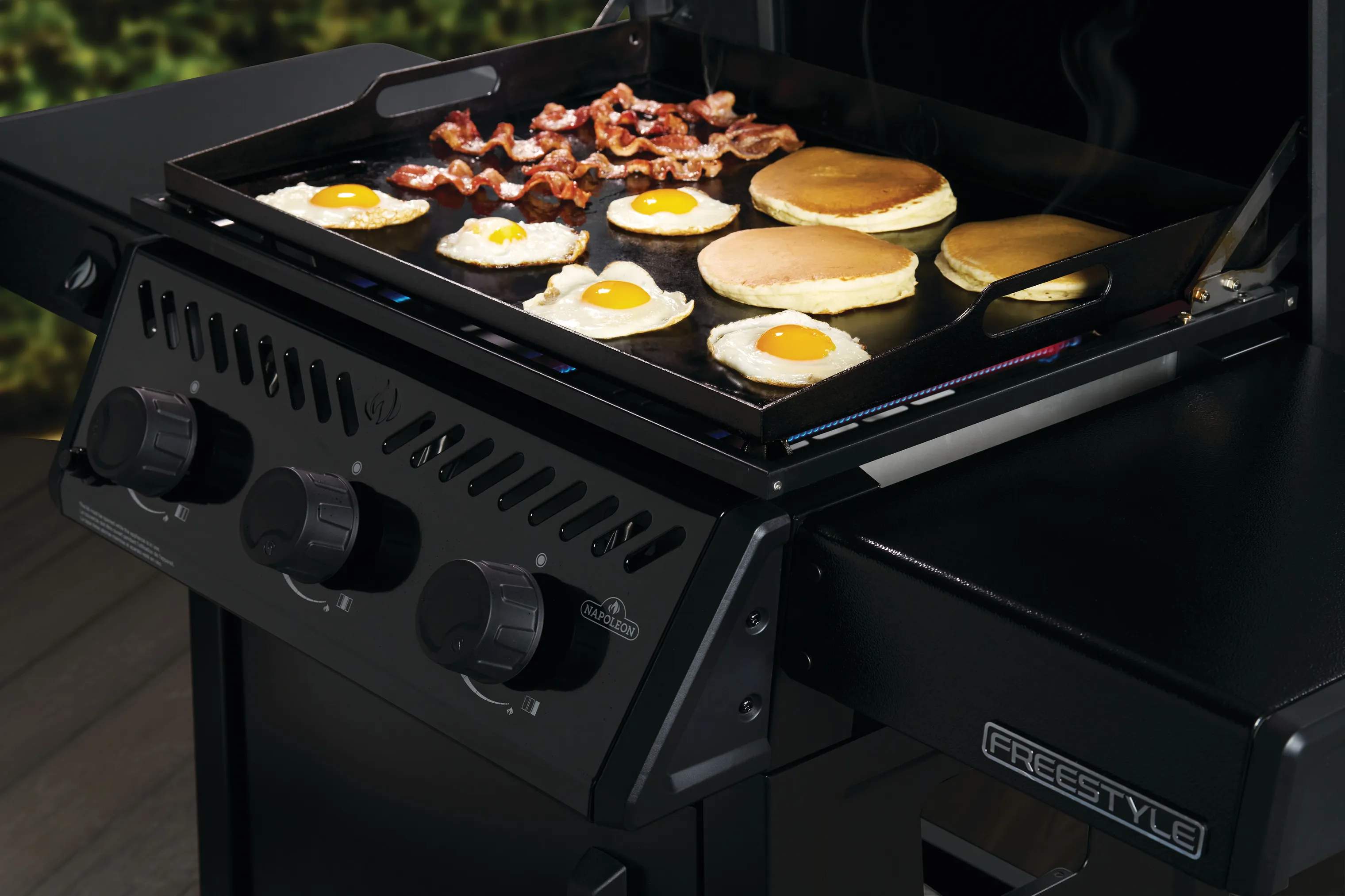 Napoleon Gasgrill 24'' Freestyle Plancha Grill i Sort, 9