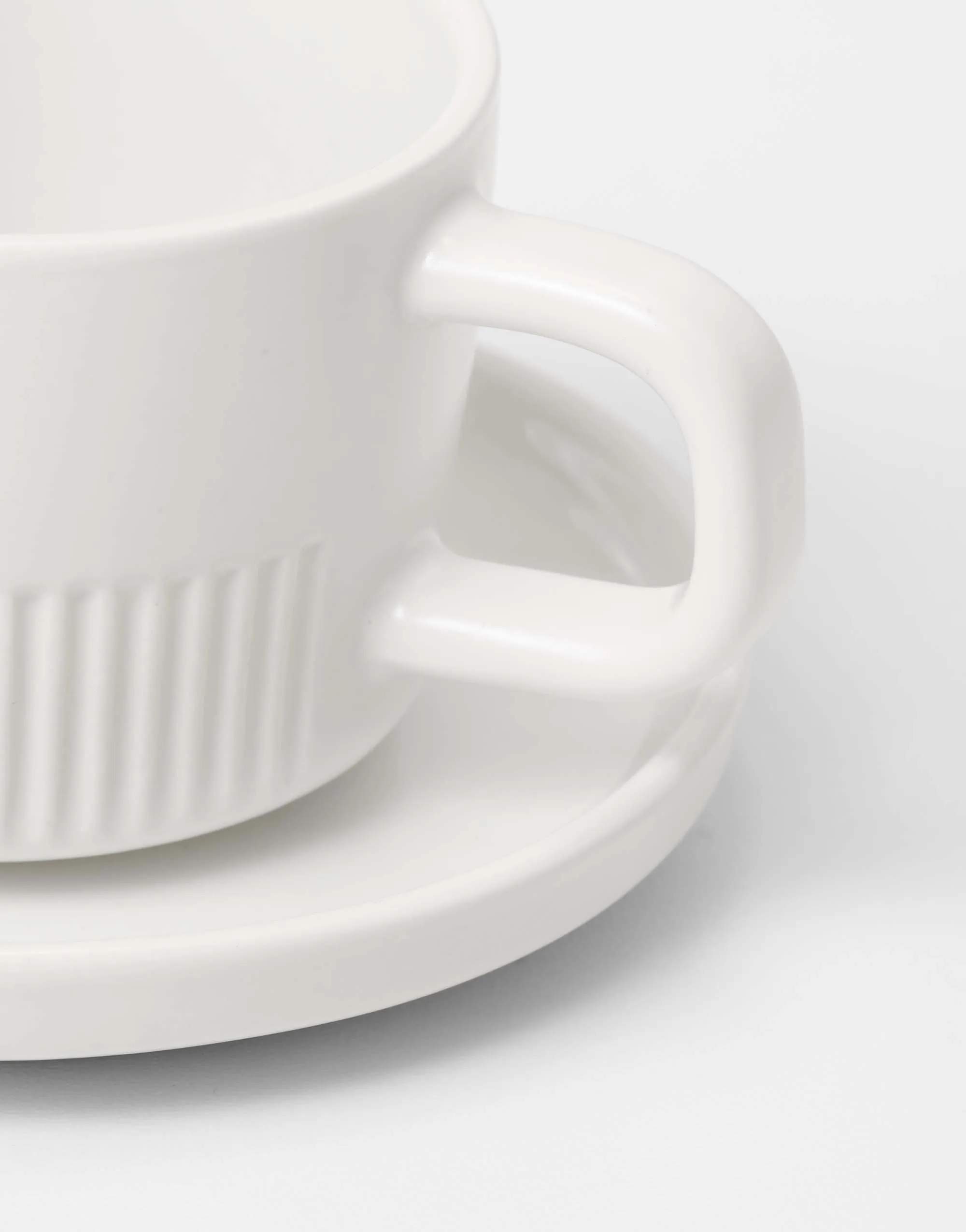 Marc O'Polo Espressokopper Moments Espressokop m. Underkop i Chalk white, 3