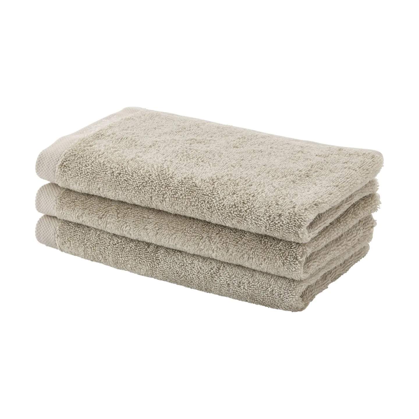 Aquanova Håndklæder London Håndklæde i Beige, B30 x L50 cm, 3