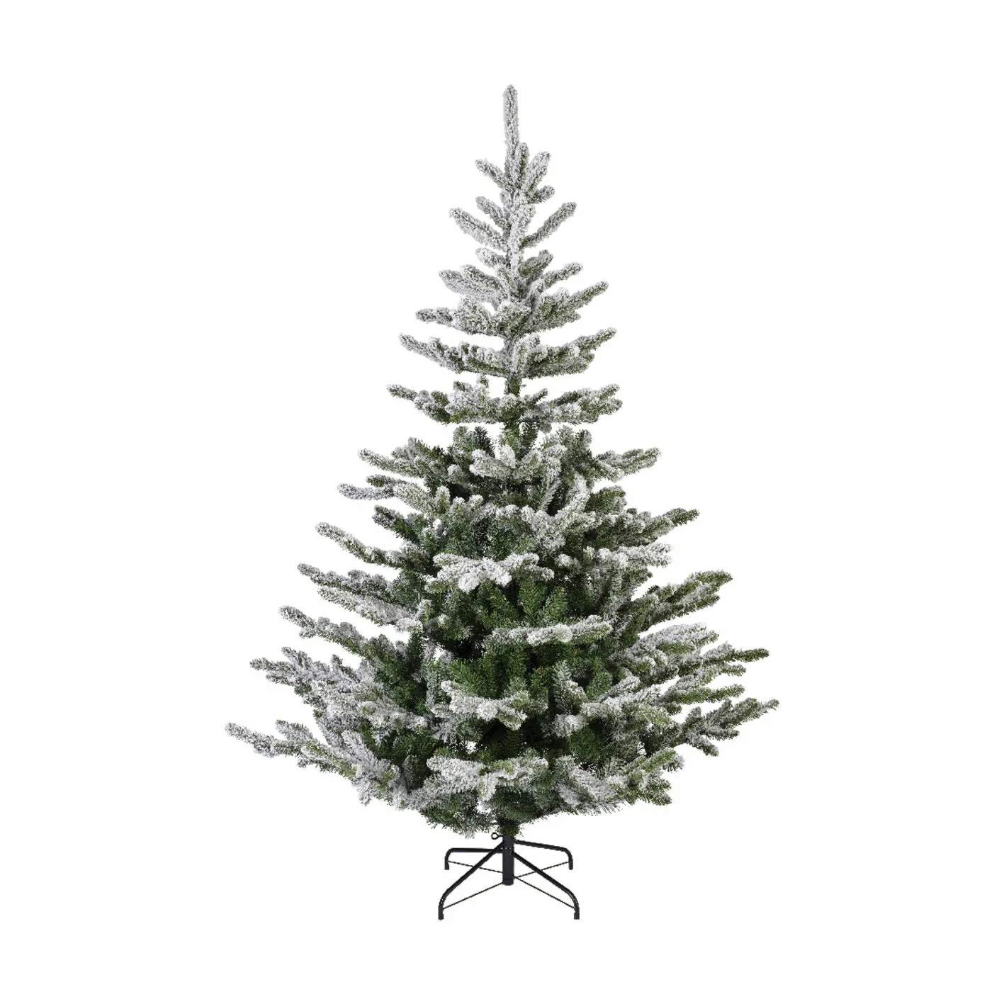 Liberty Spruce Kunstigt Juletræ m. sne, grøn/hvid, large