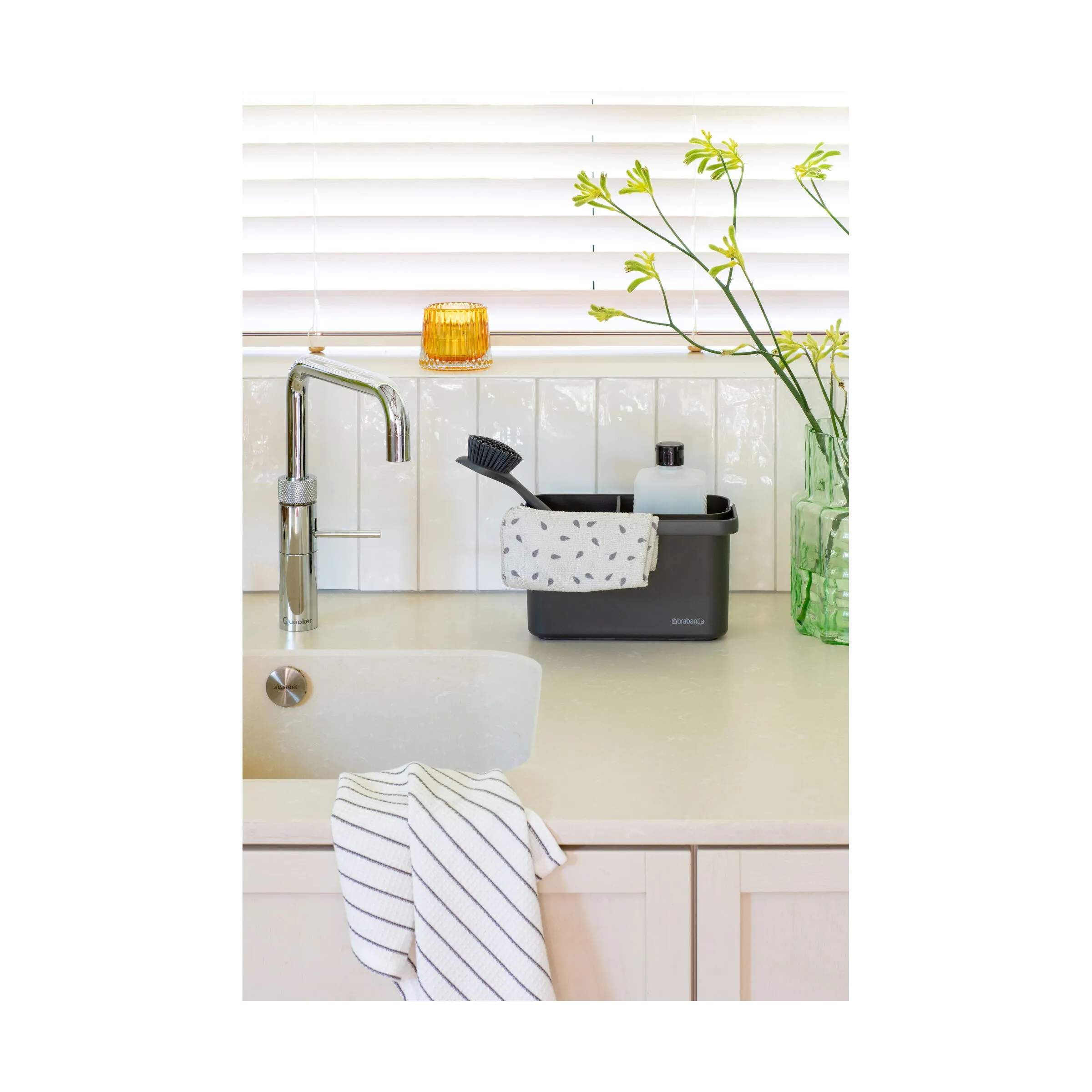Brabantia Øvrigt tilbehør til opvask SinkSide Redskabsholder i Dark Grey, 4