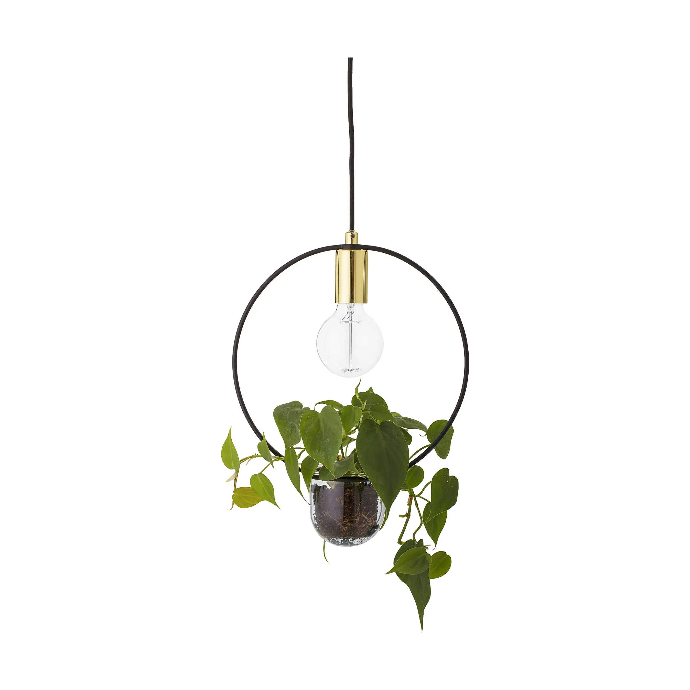 Bloomingville Pendler Caralina Pendel i Sort; Guld, 2