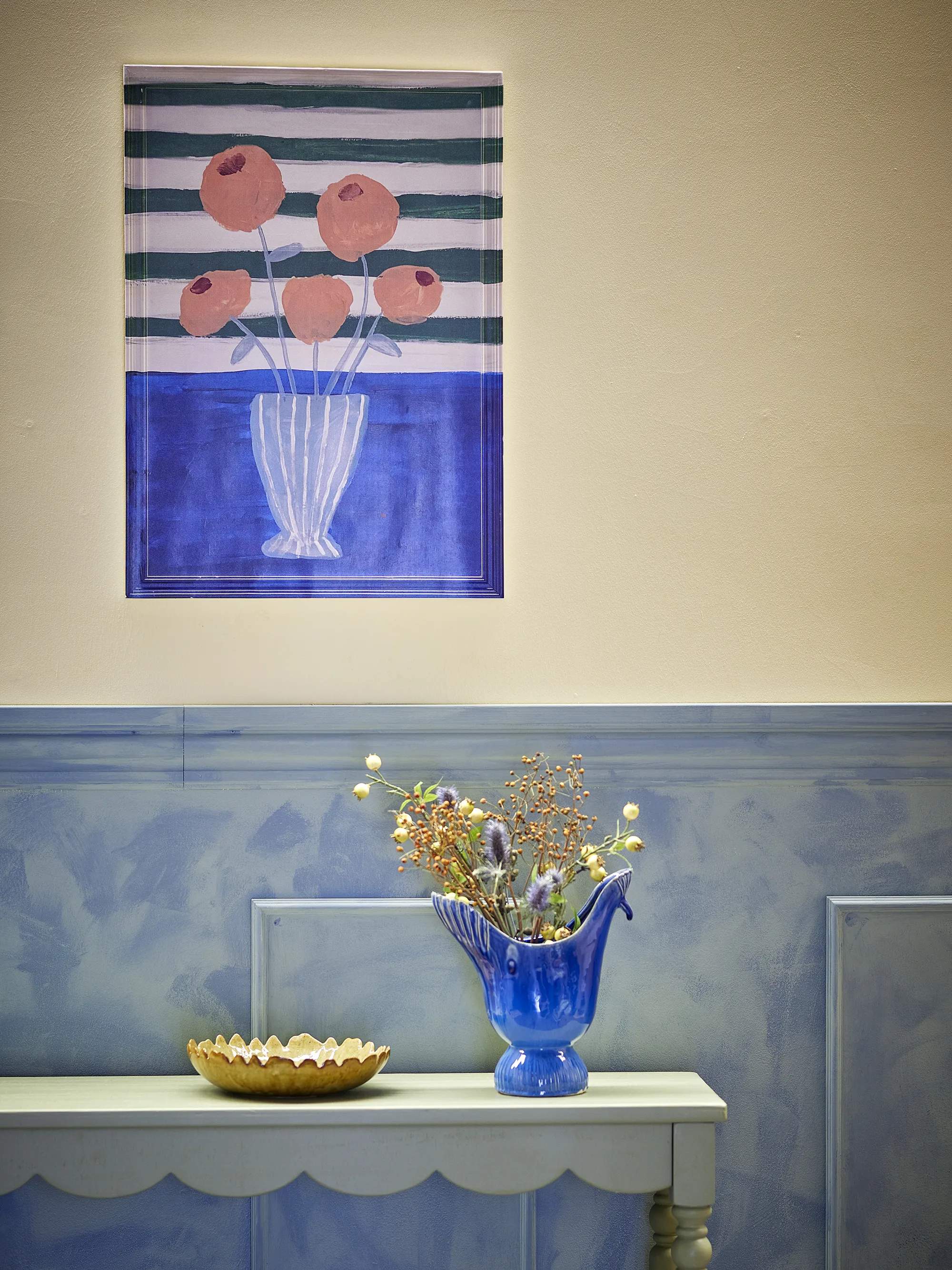 Creative Collection Plakater Billede - Florinda Illustration med ramme i Florinda, 2