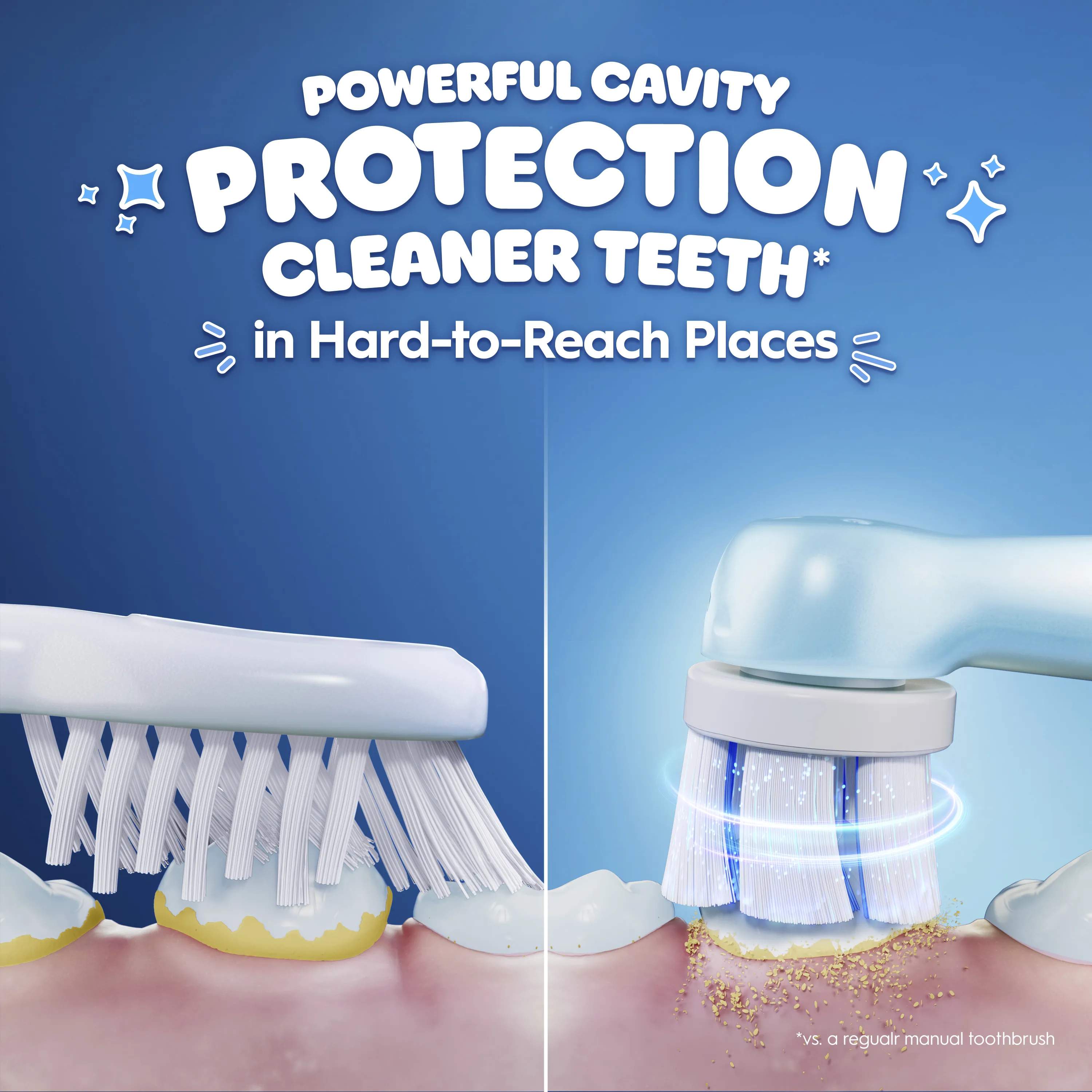 Oral-B Tandbørstehoveder iO Kids Børstehoveder - 3 stk. i Stitch, 2