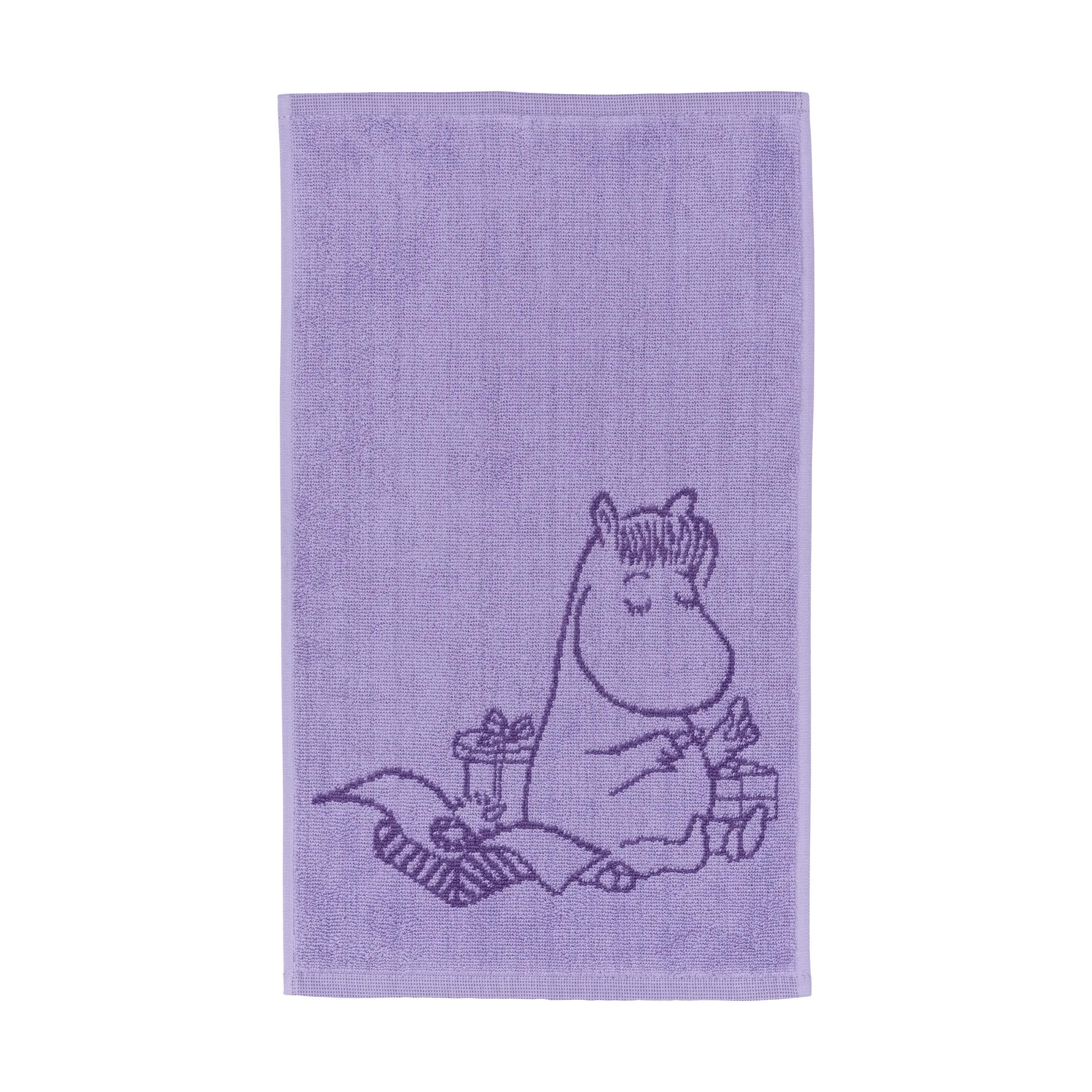 Håndklæde - Snorkfrøken, snorkfrøken lilla, large