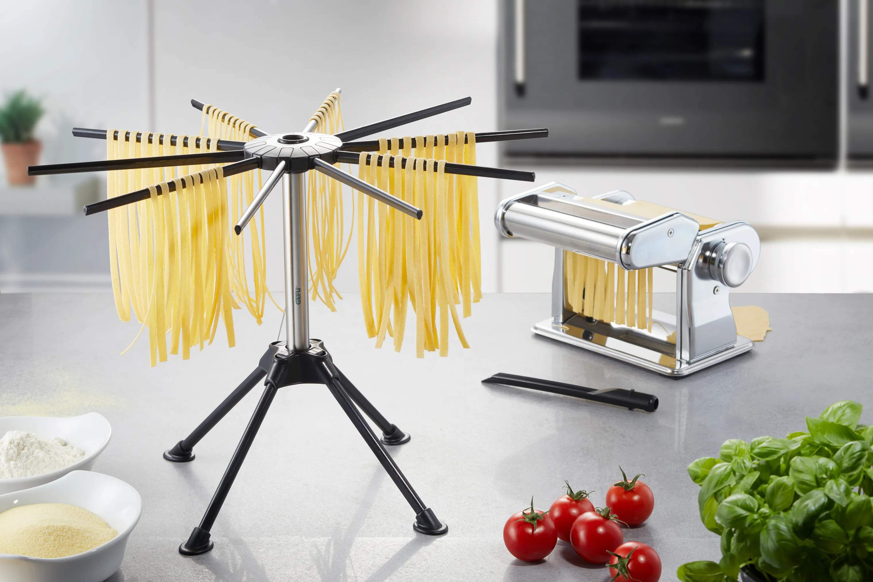 Gefu Ravioliudstyr Diverso Small Pastastativ i Sort/sølv, 2