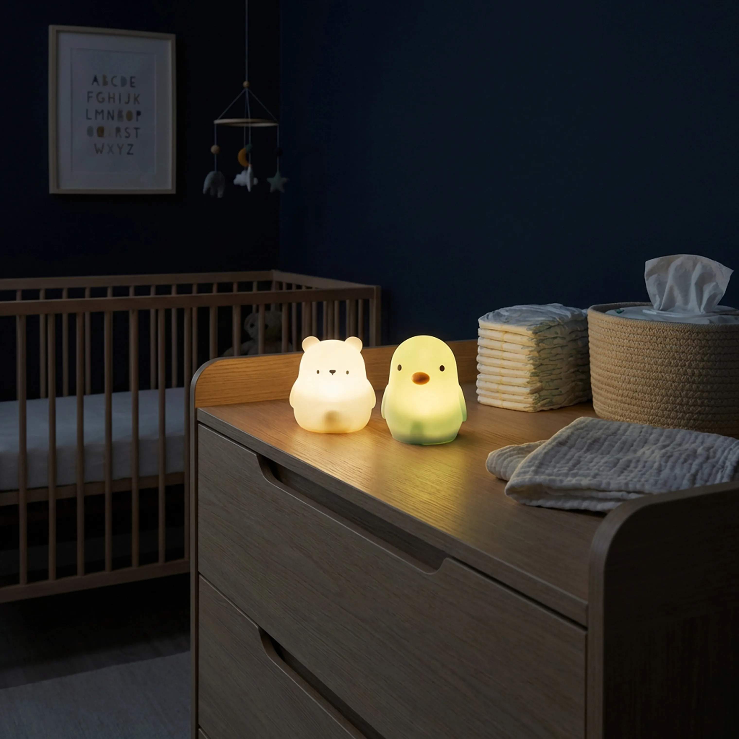 Alecto LED-lamper Genopladelig LED Natlampe - Bjørn i Bjørn, 2