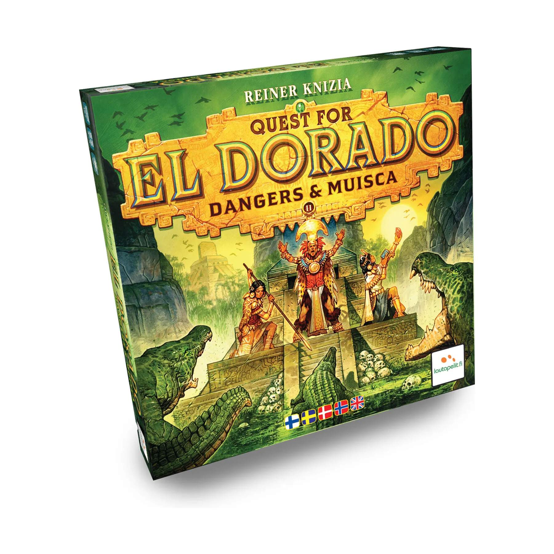 Spilbræt Spil Brætspil - Quest For El Dorado - Dangers & Muisca i Quest For El Dorado - Dangers & Muisca, 1