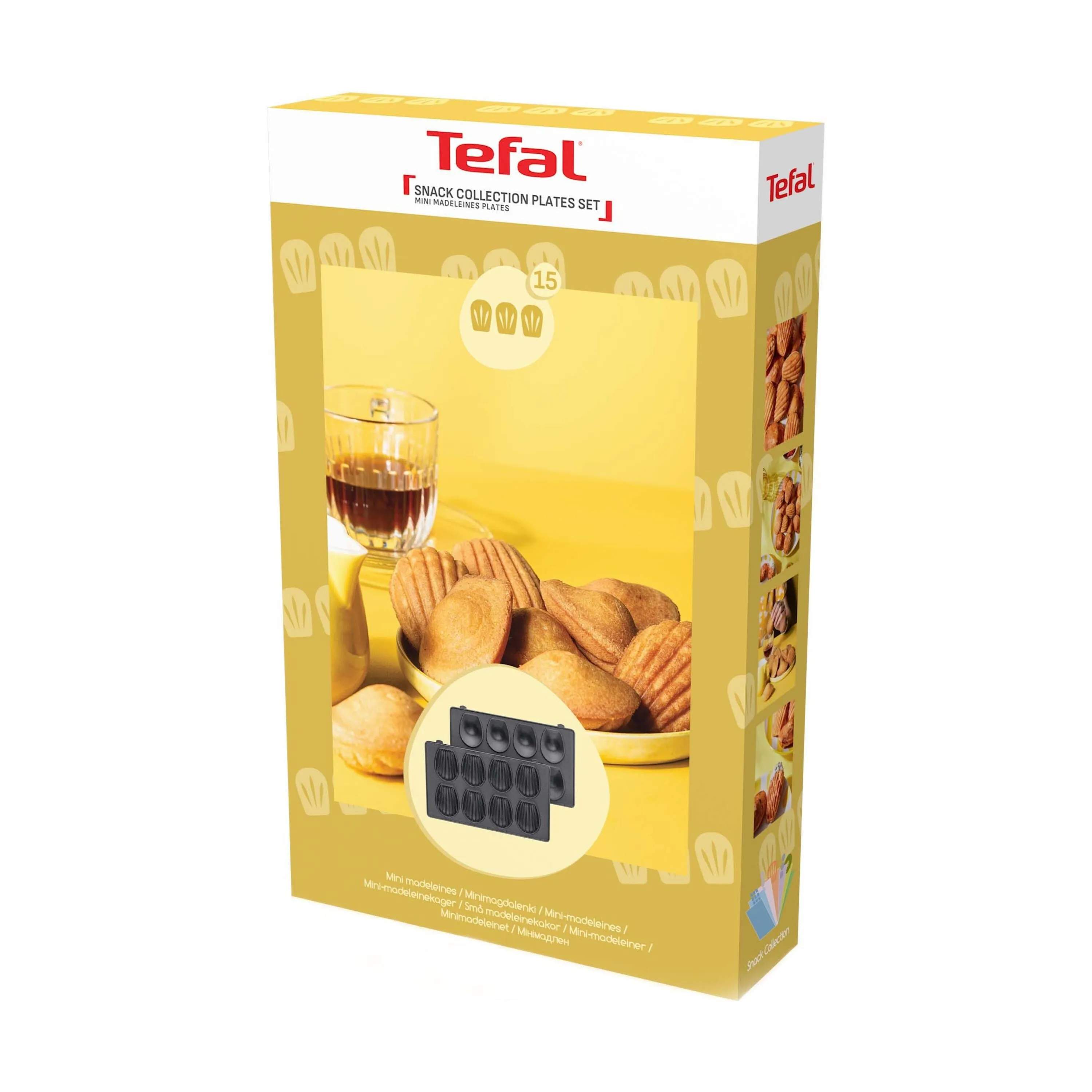 Tefal Bordgrill Snack Collection Plade - Mini madeleines i Mini madeleines, 1