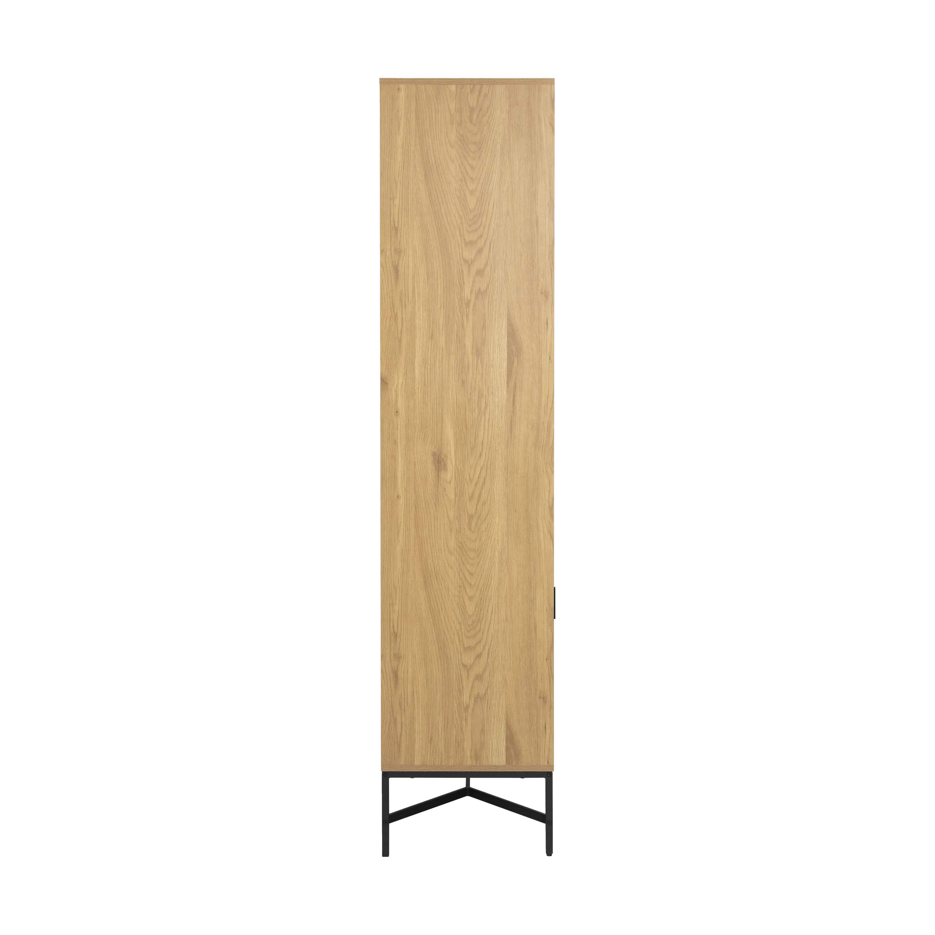 CASA Living Reoler og tilbehør Jaipur Vitrine i Natur/sort, 4