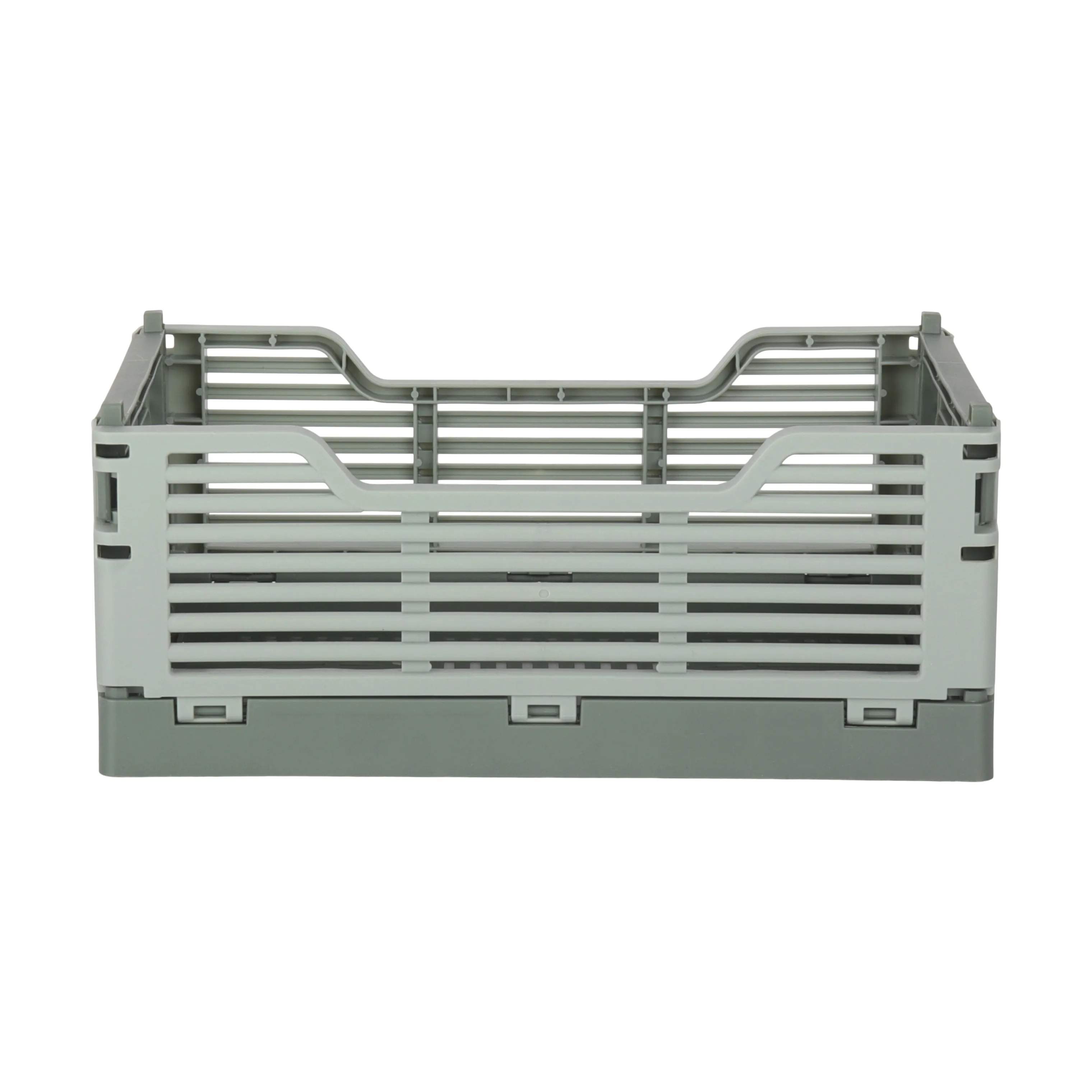 CASA Living Kasser Foldekasse i Grøn, B15 x L22 cm, 3