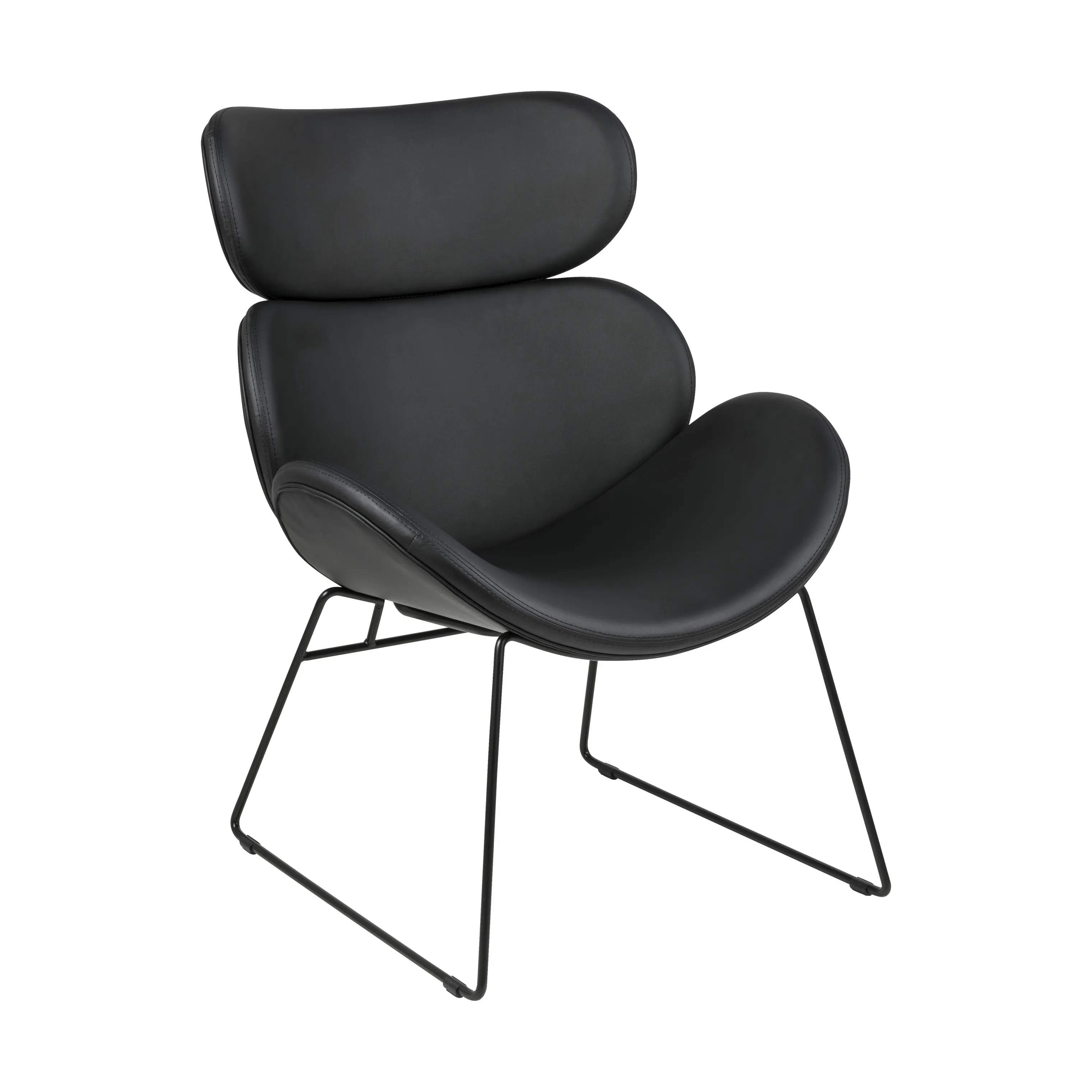 CASA Living Lænestole Cazar Loungestol i Sort, 4