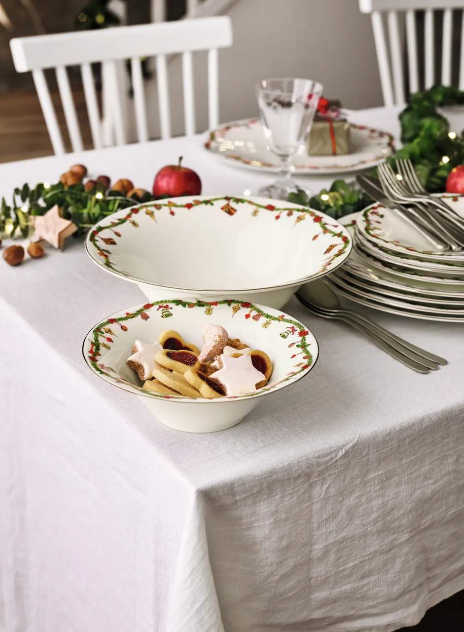 Hutschenreuther Serveringsskåle Nora Christmas Skål i 20,4 cm, 2