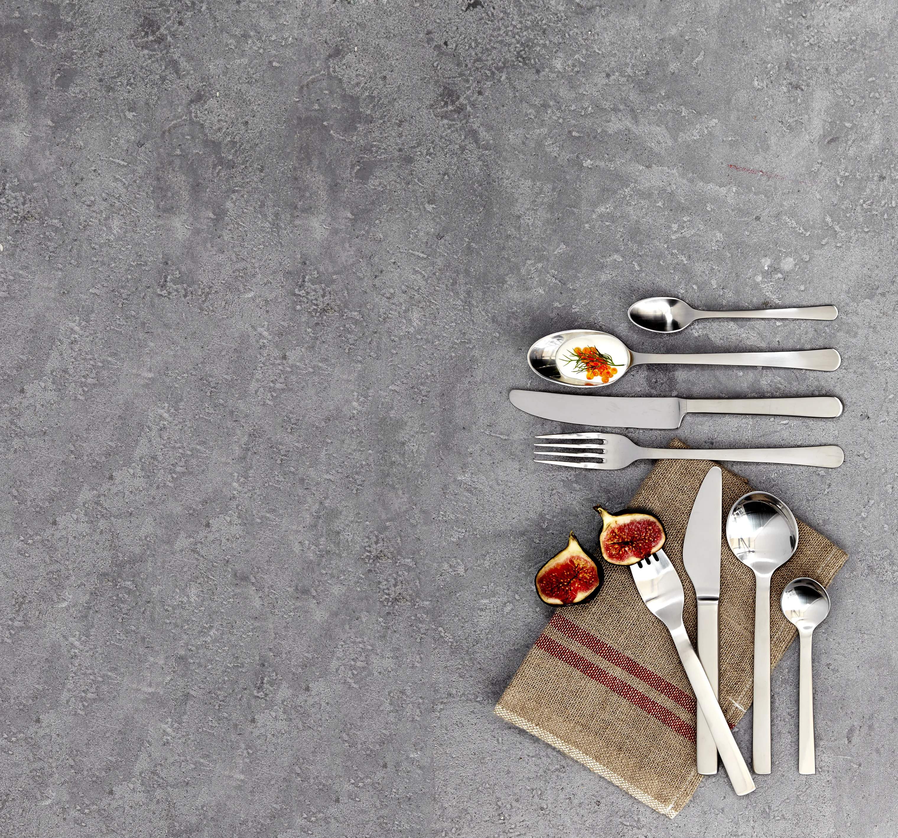 Georg Jensen Bestiksæt Copenhagen Bestiksæt - 24 dele i Mat/Stål, 24 stk., 3