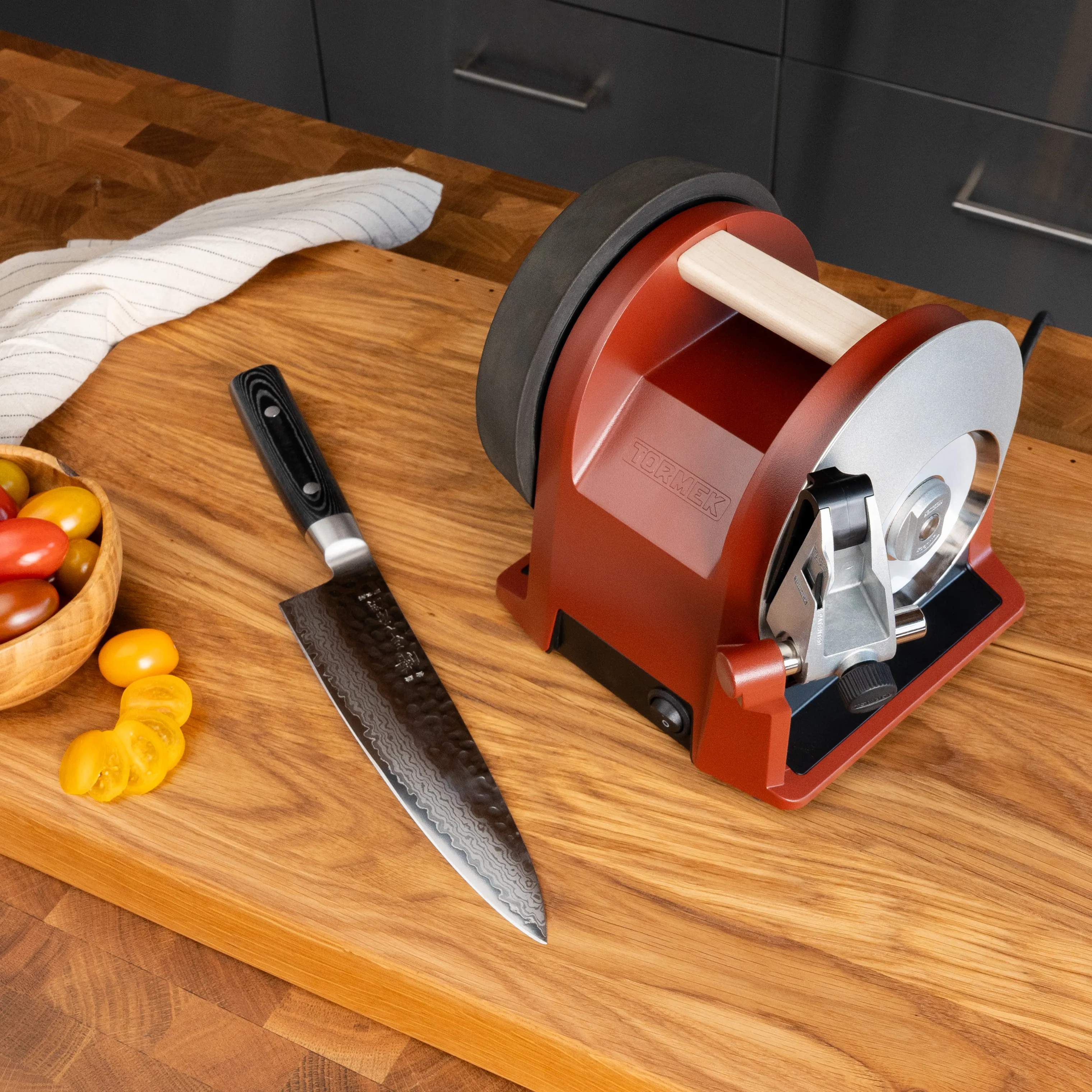 Tormek Knivslibere T-1 Elektrisk Knivsliber i Swedish Red, 5