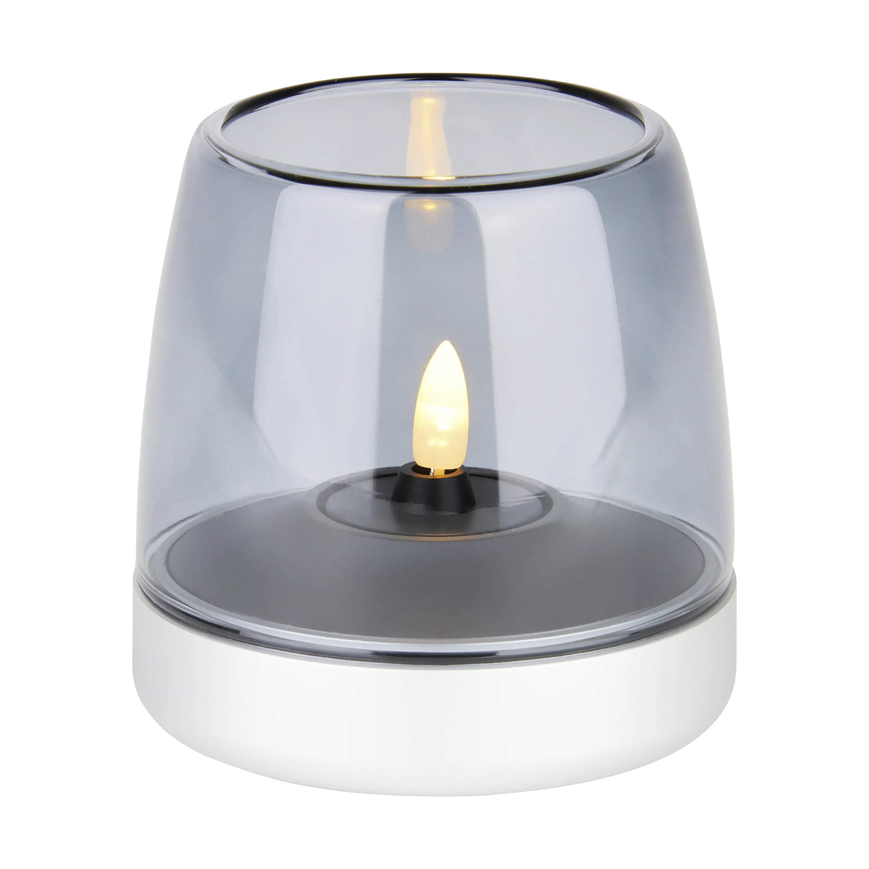 KOODUU Fyrfadsstage Glow 10 Fyrfadsstage i Frosted silver, 2