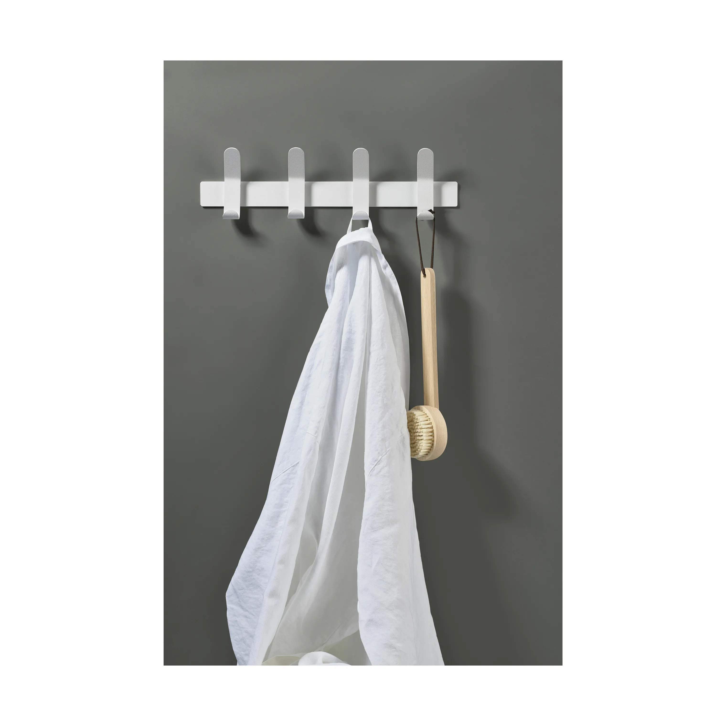 Zone Knagerækker A-collection A-Rack Knagerække i White, 2