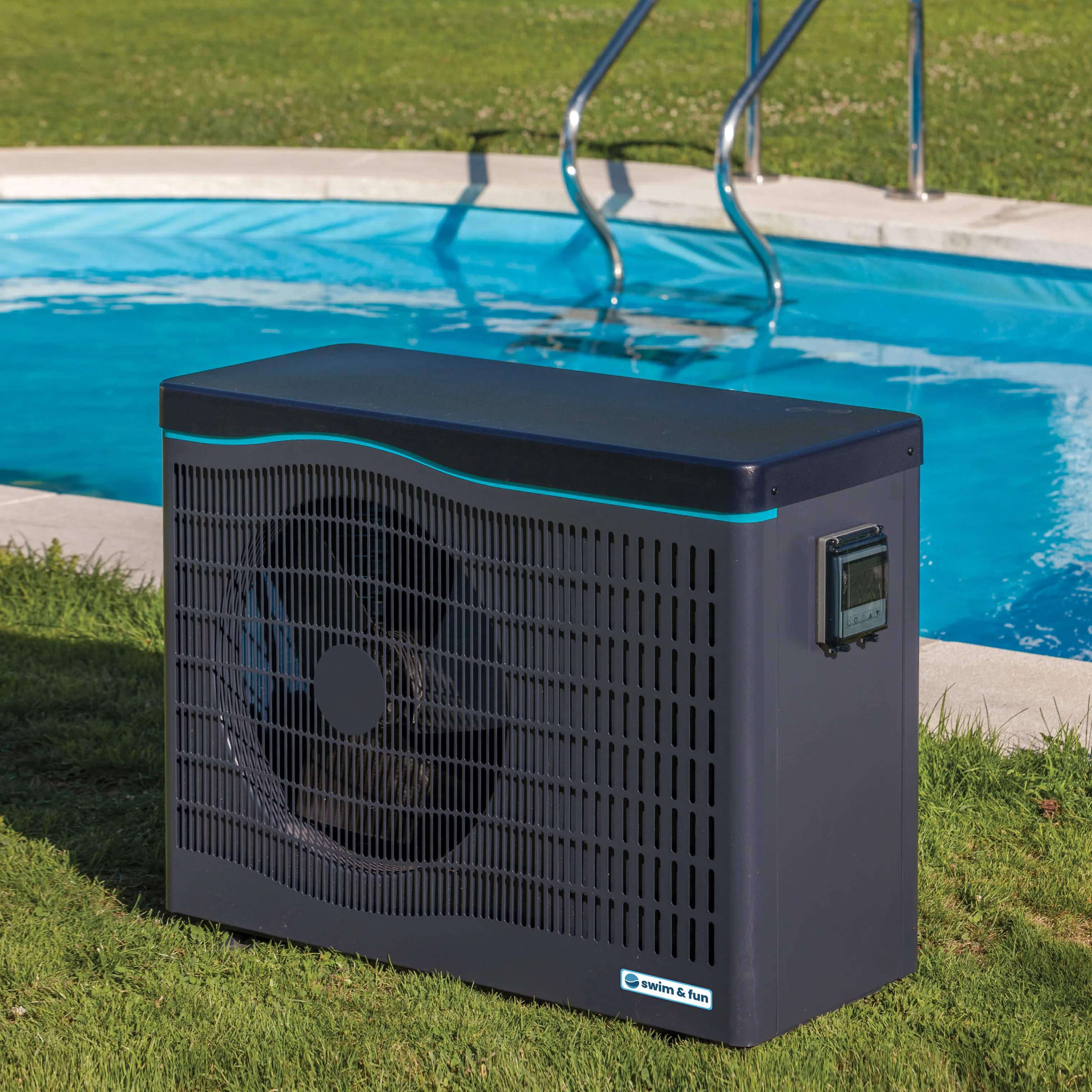 Swim & Fun Pumper Varmepumpe til pool i 40.000 liter, 3