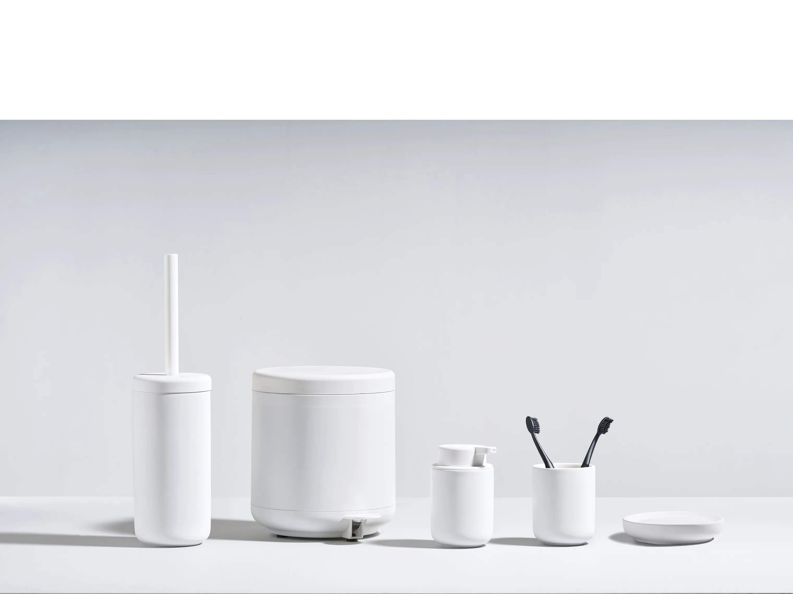 Zone Tandbørsteholdere Ume Tandbørstekrus i Soft Grey, 2