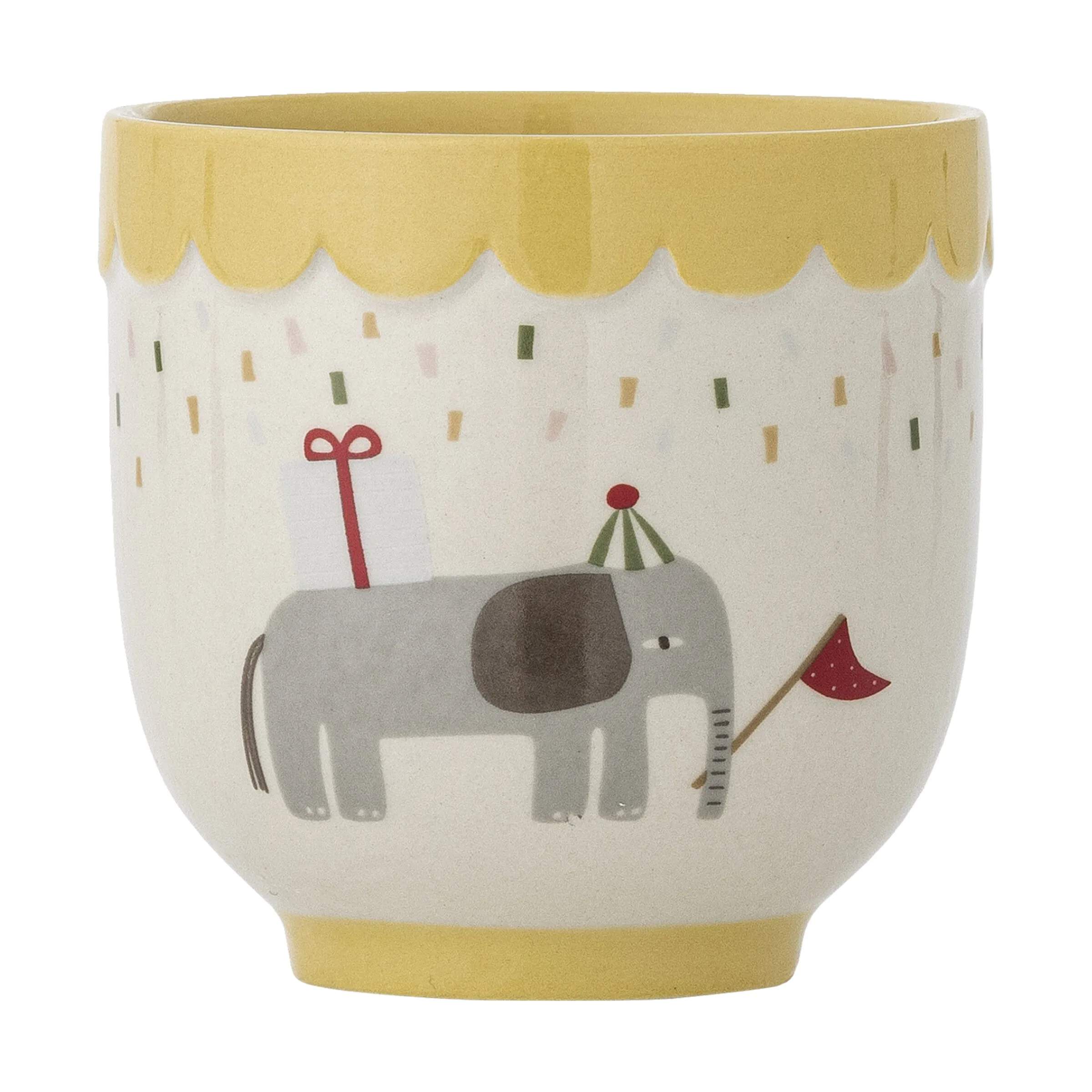 Bloomingville Mini Børnekopper Celebrate Kop i Yellow, 1