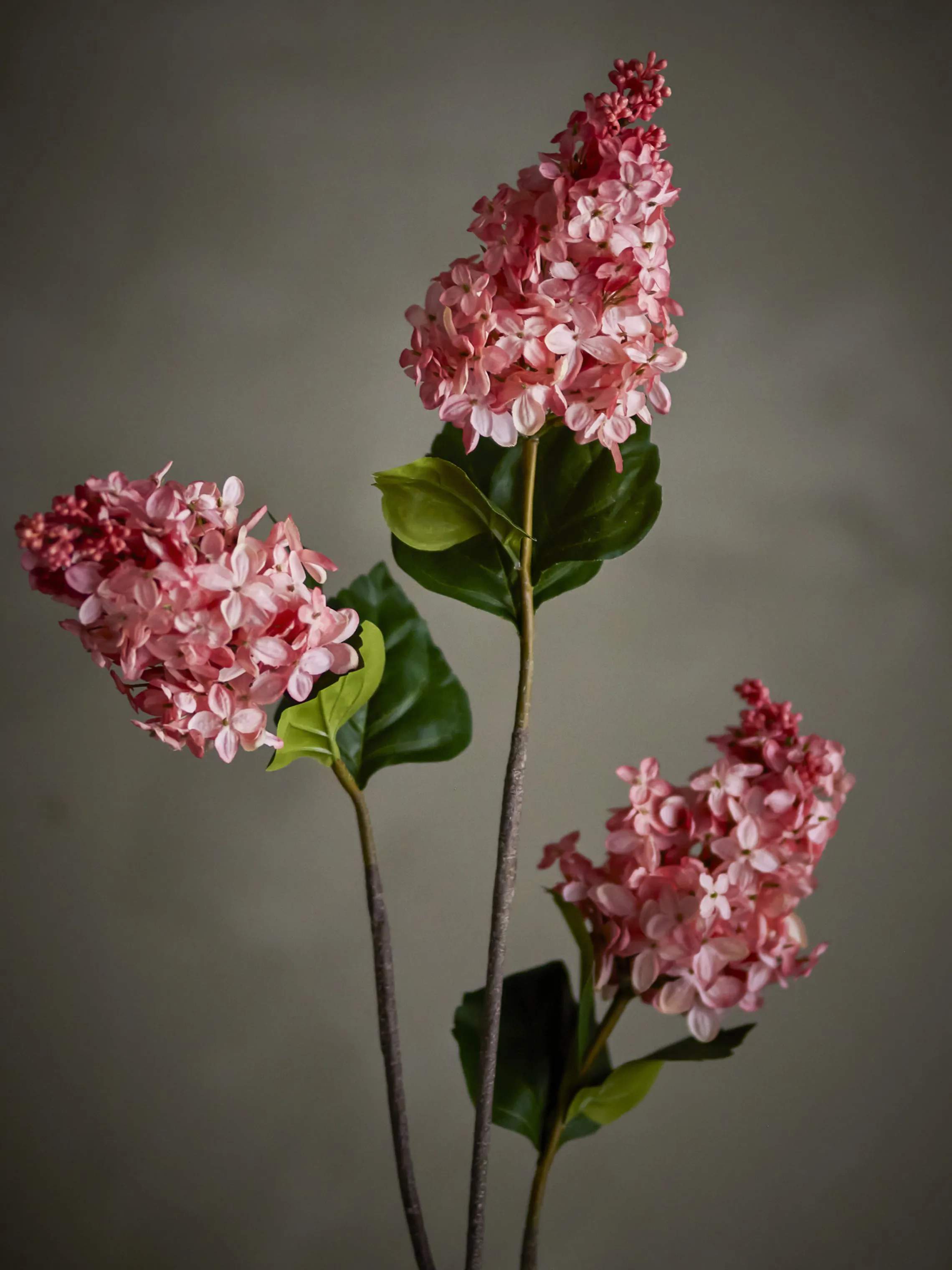 Bloomingville Kunstige blomster Kunstig blomst - Hydrangea stilk i Lyserød, 3