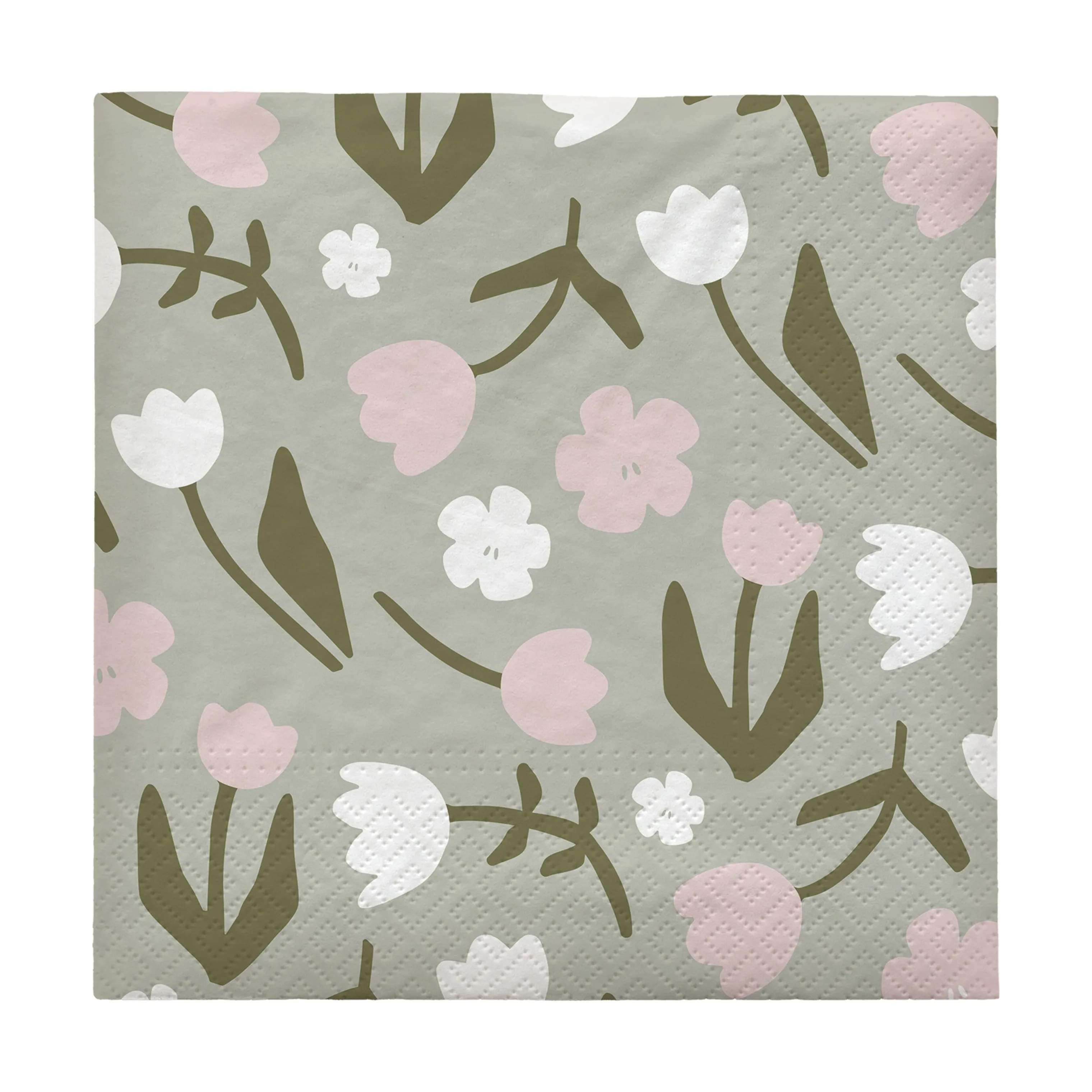 Broste Copenhagen Papirservietter Rosita Papirserviet i Grøn, 1