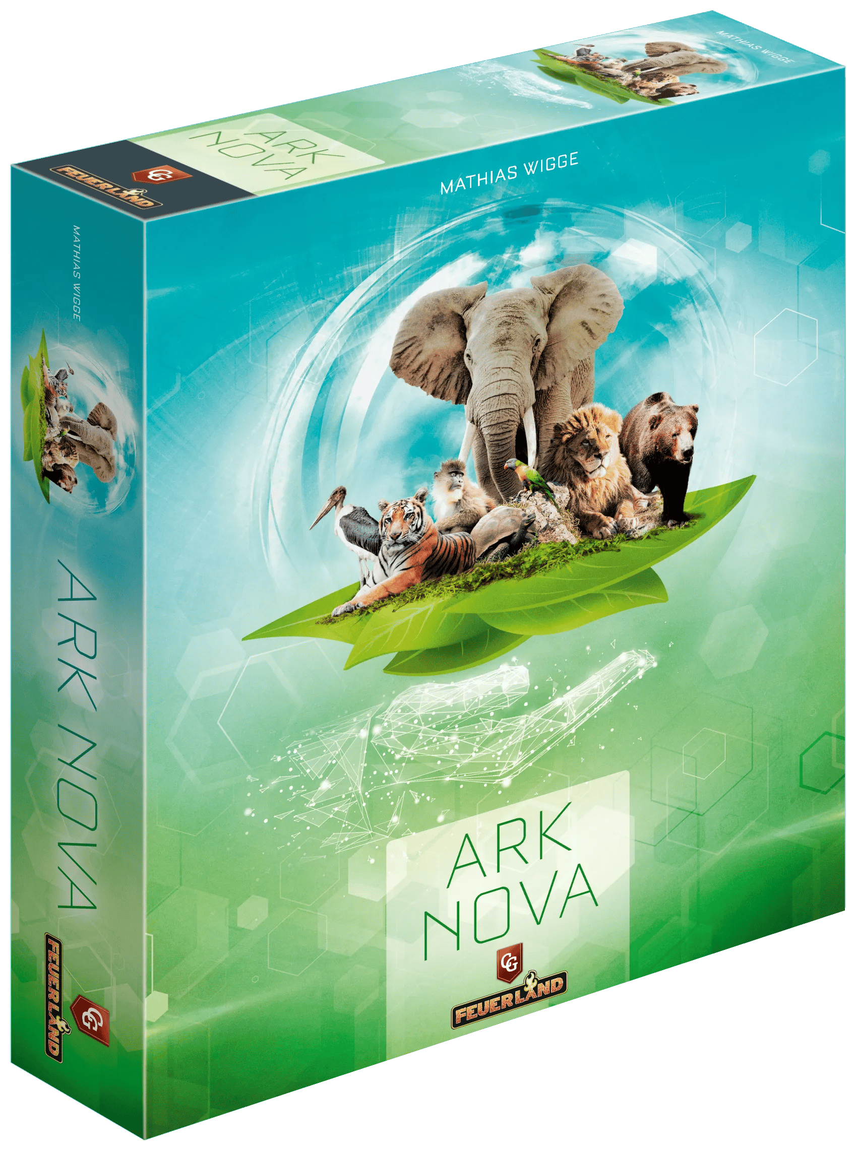 Spilbræt Spil Brætspil - Ark Nova i Multifarvet, 1