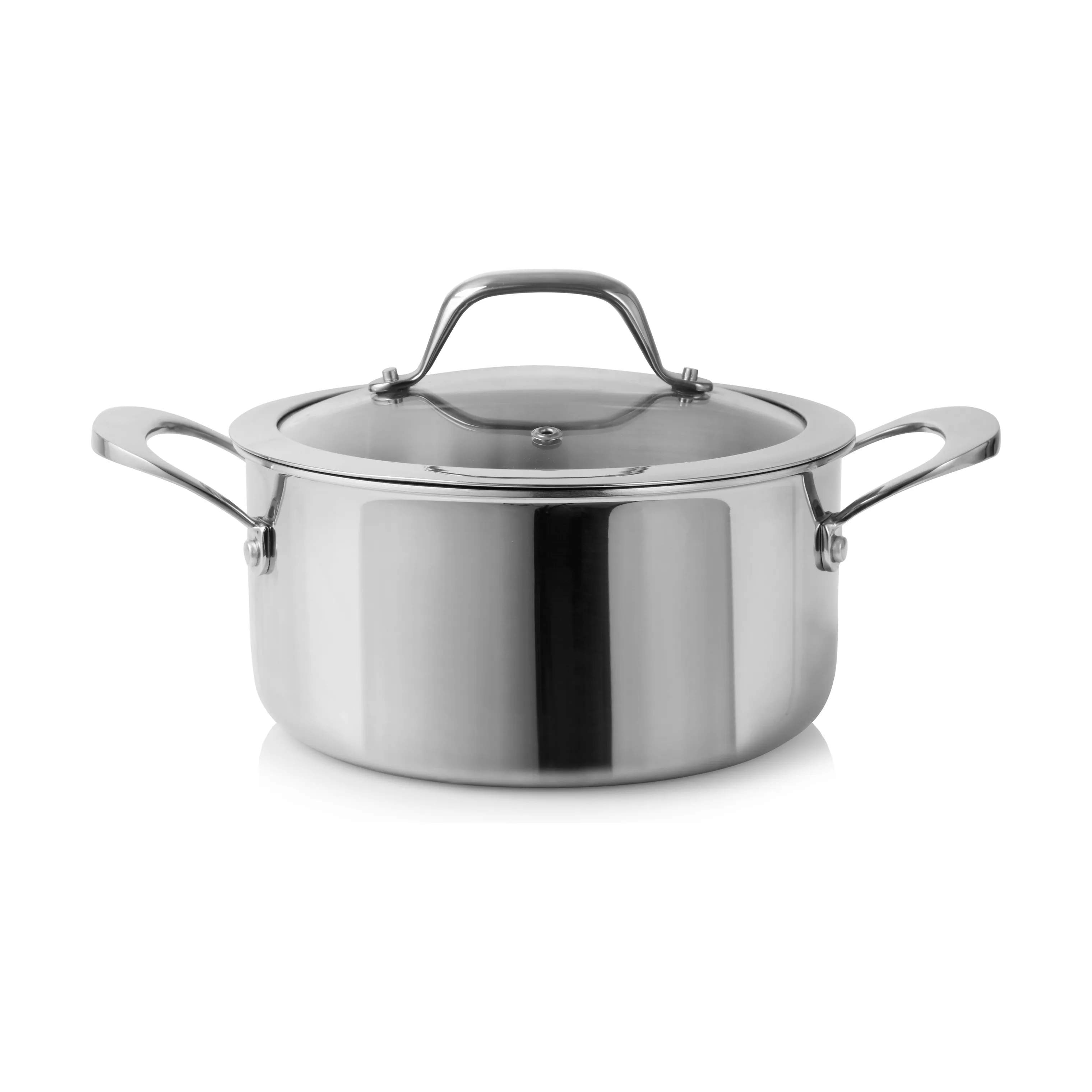 Cook & Baker Grydesæt 3-ply Grydesæt - 7 dele i Stål, 3