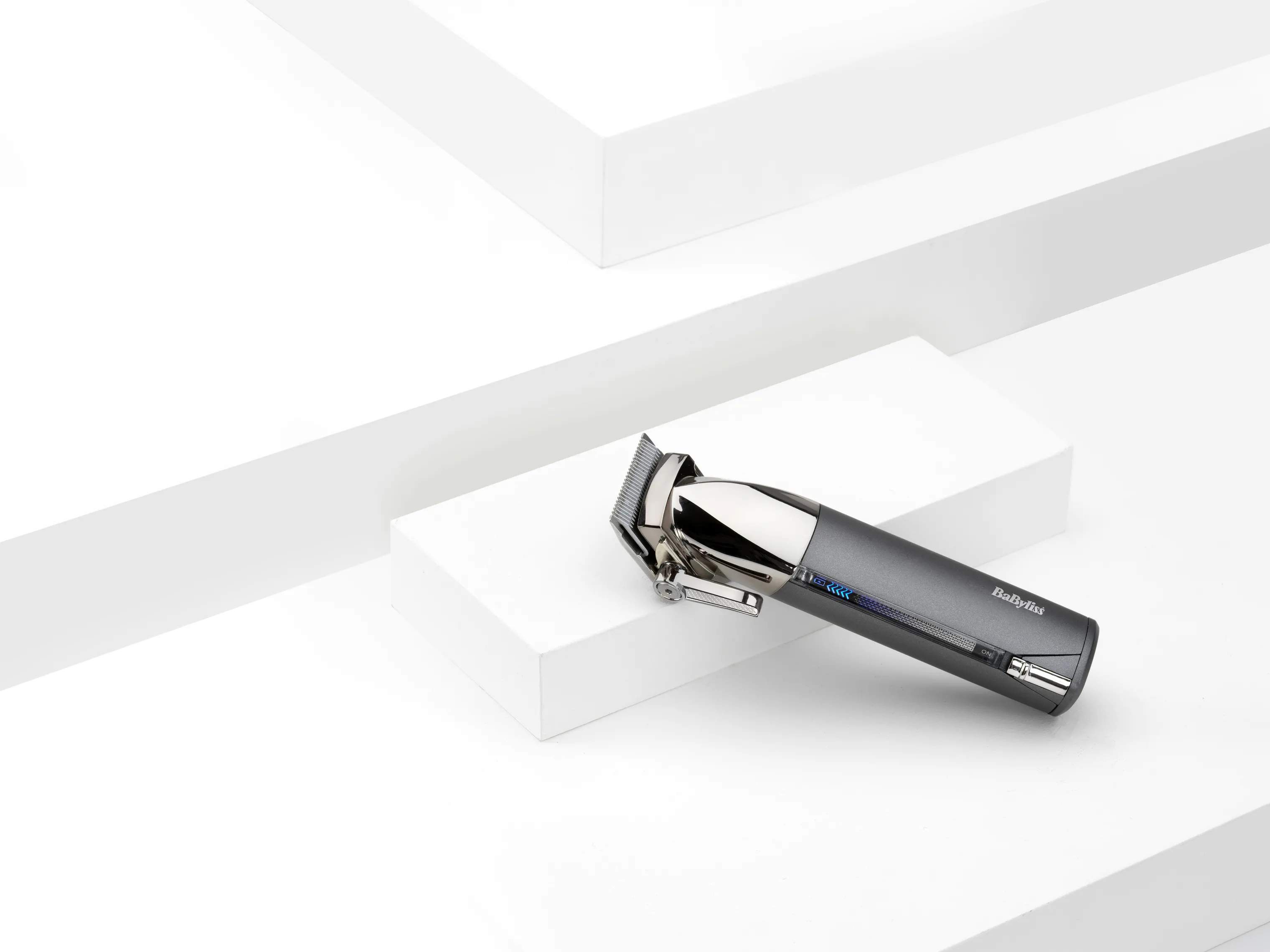 BaByliss Hårtrimmere Super x Metal Hårklipper i Chrome, 2