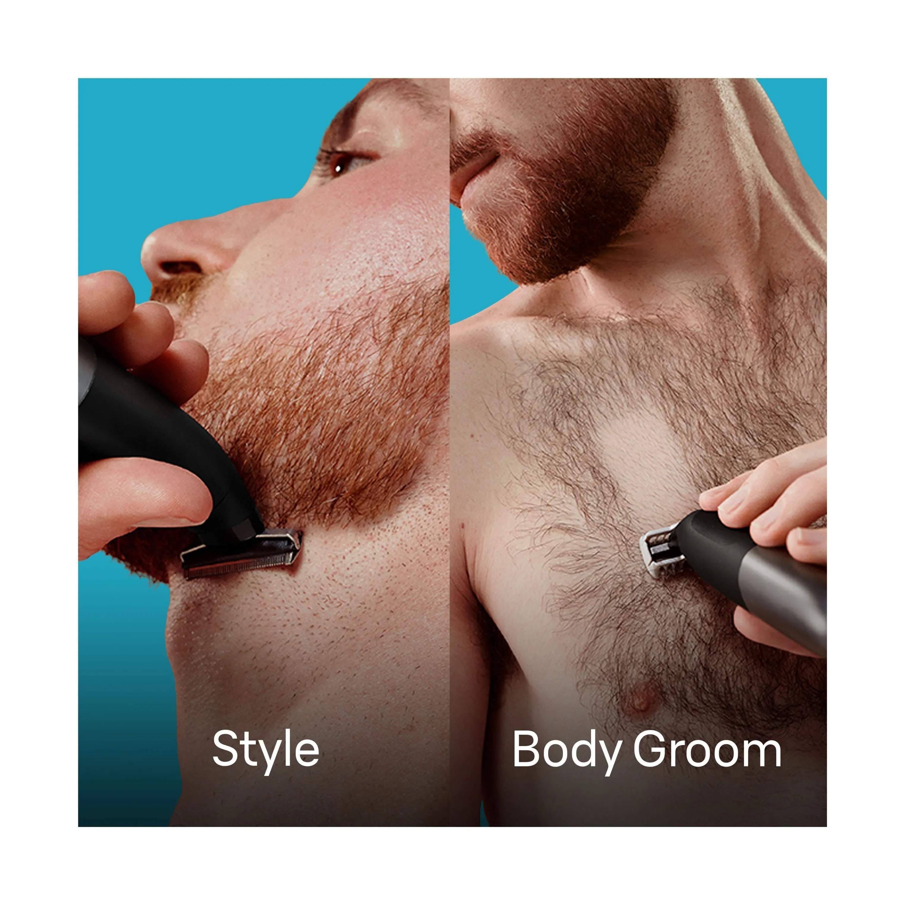 Braun Trimmere Series X Serie X XT5100 Skægtrimmer & kropsshaver i Black/Space Grey, 4