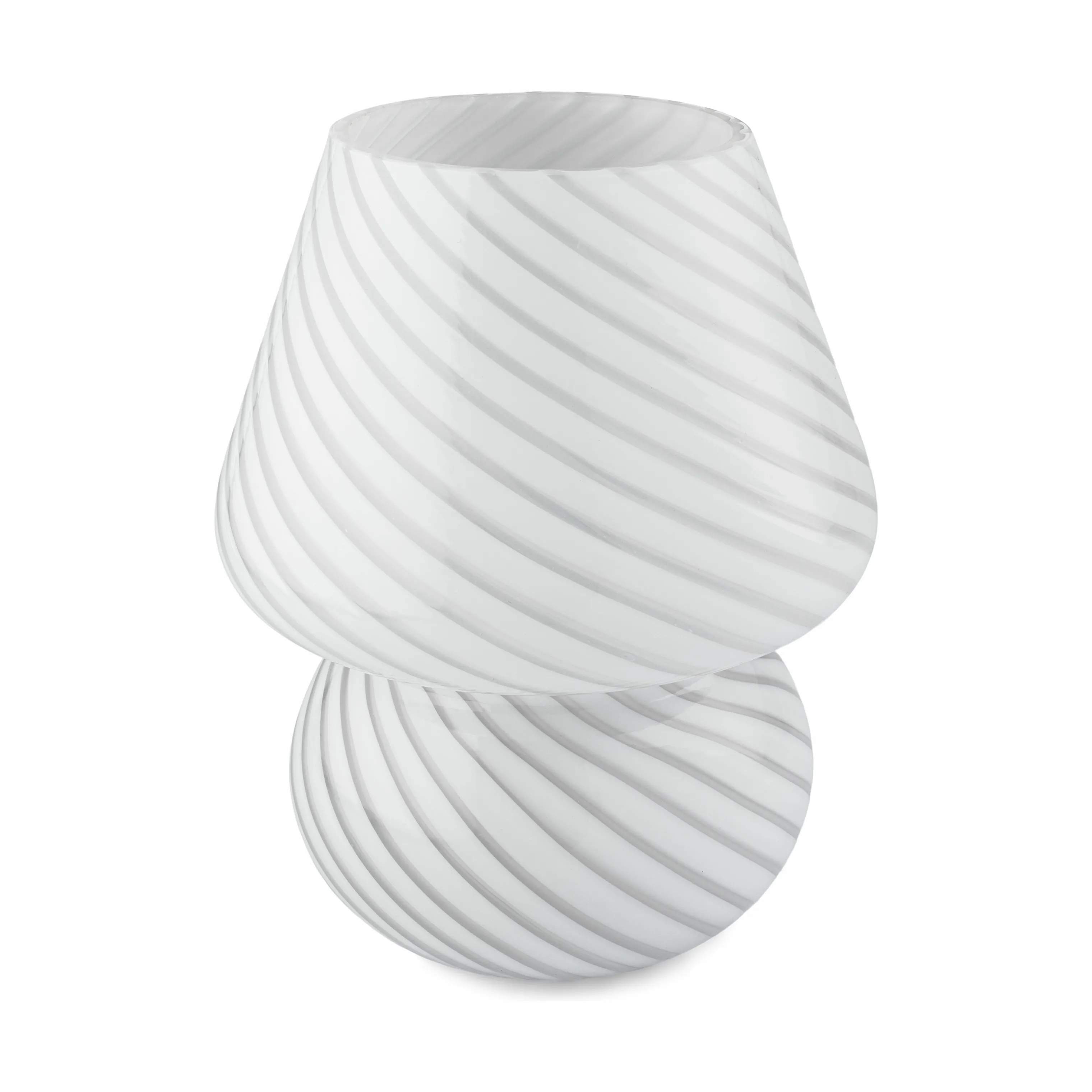 Swirl Lampe, hvid, large