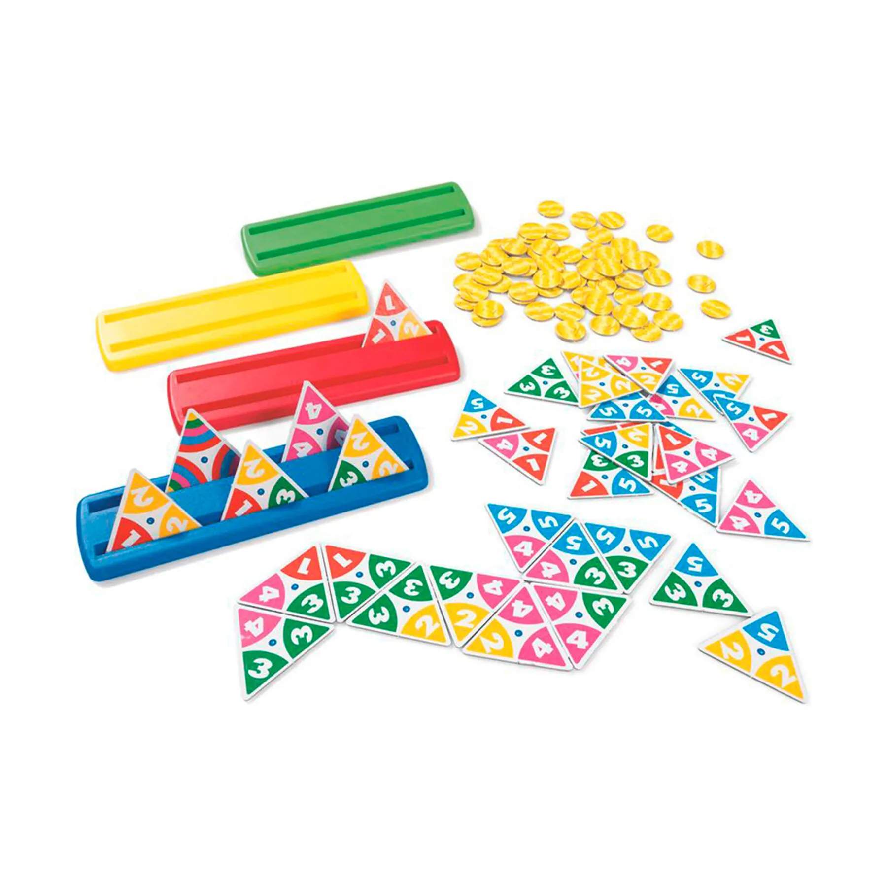 Spilbræt Spil Brætspil - Triominos - Junior i Triominos Junior, 2