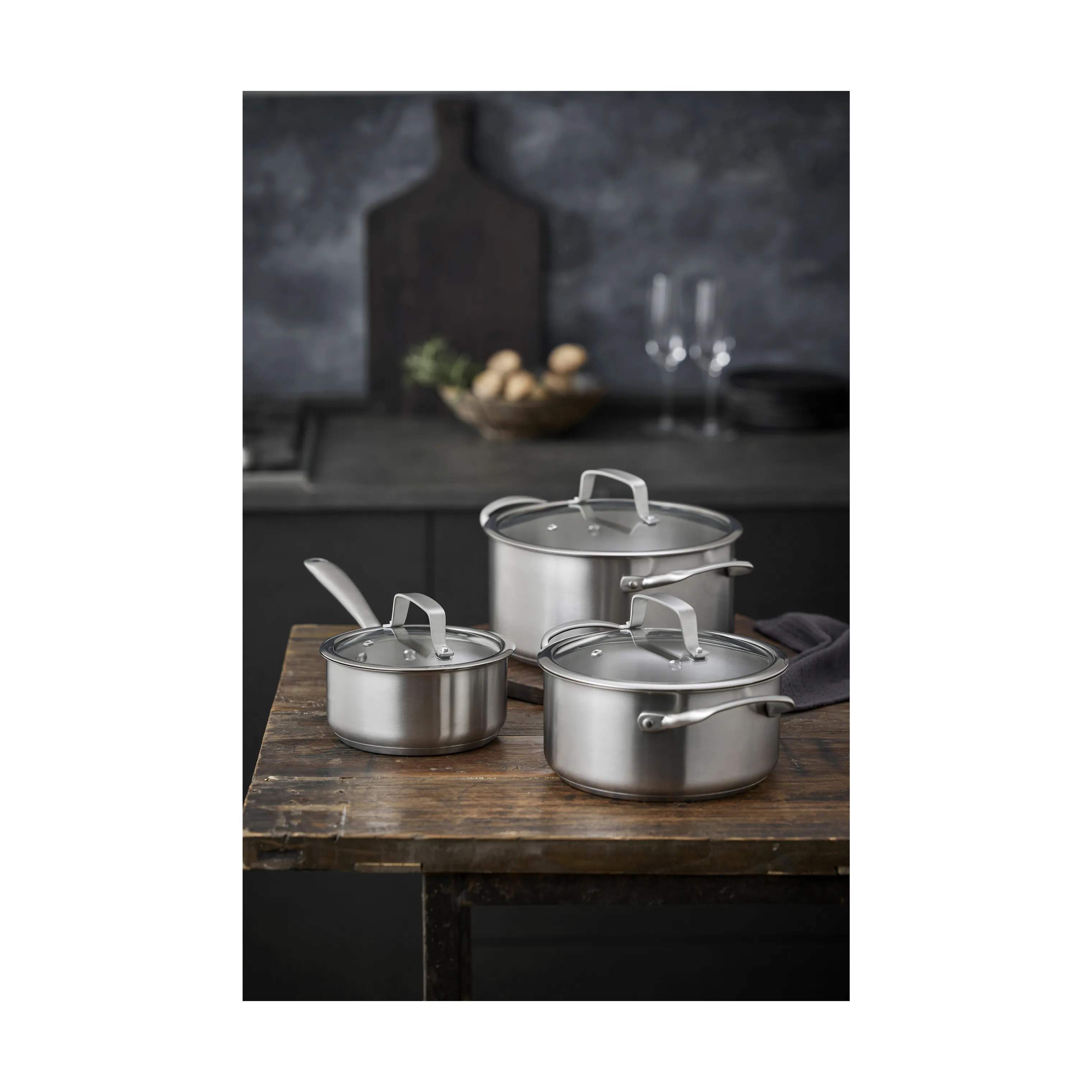 Pillivuyt Gourmet Kasseroller Roya Kasserolle i Metal, 2