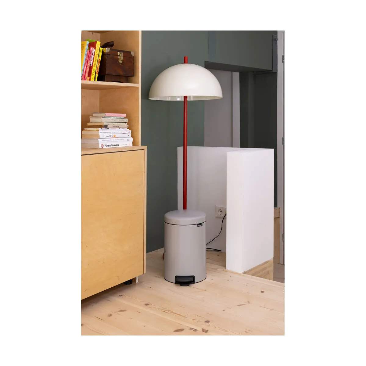 Brabantia Toiletspande NewIcon Pedalspand i Soft Grey, 12 L, 3