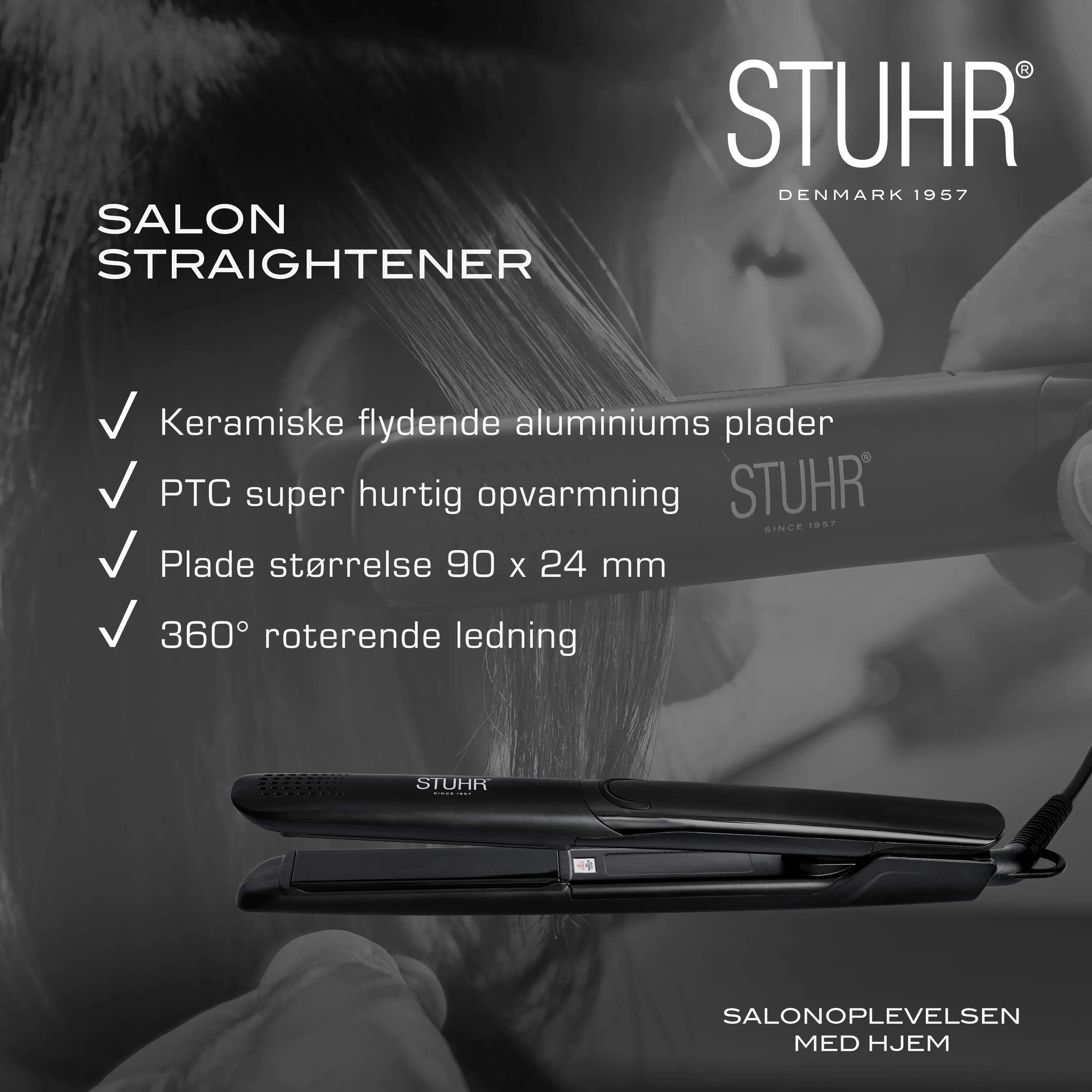 Stuhr Glattejern Stuhr Salon Salon Glattejern i Sort, 3