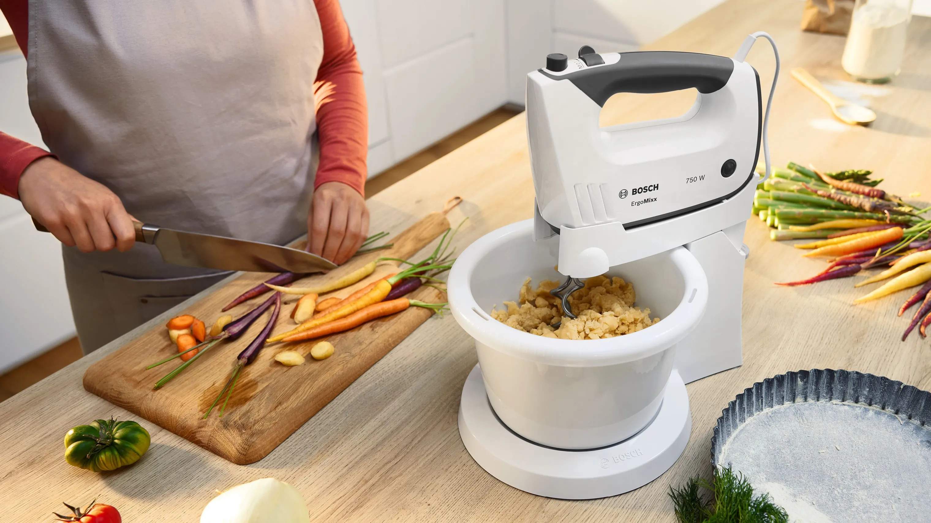 Bosch Håndmixere ErgoMixx Håndmixer m. skål i Hvid, 3