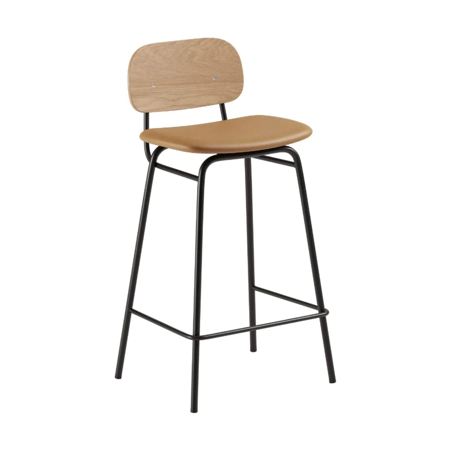 SACKit Barstole Frame Bar Stool Frame Barstol i Terra Black , 68 cm, 1