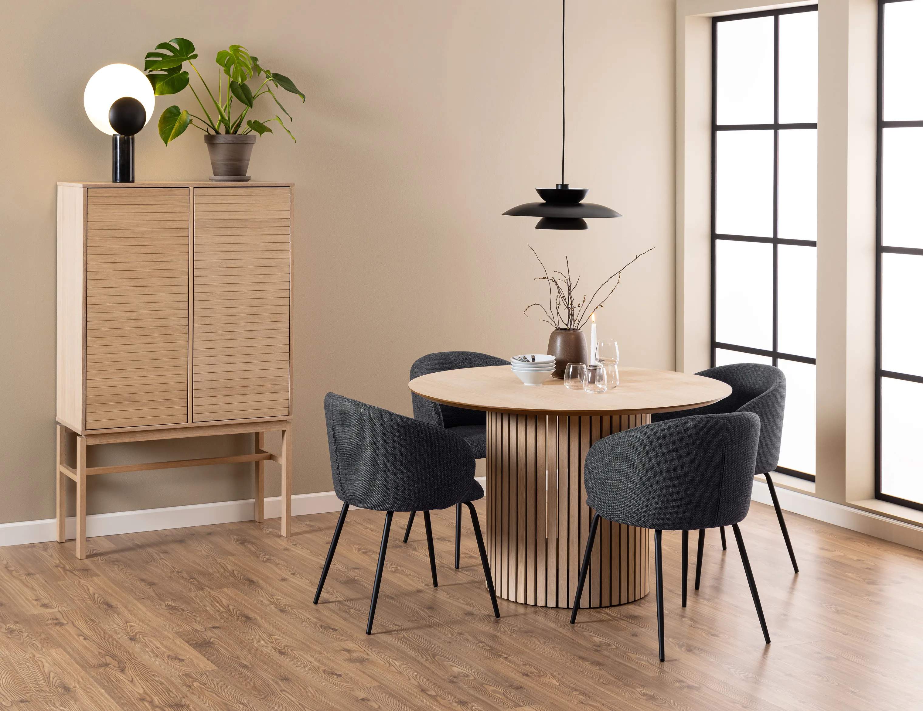 CASA Living Spiseborde Linley Spisebord i natur, 3